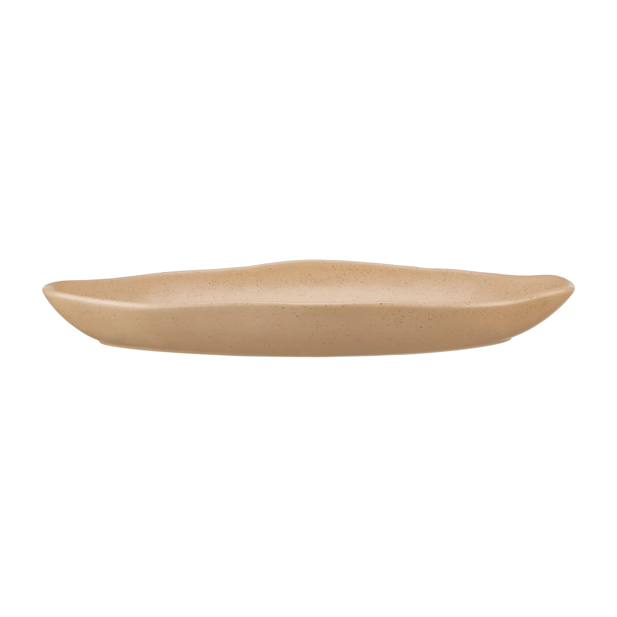 Long Irregular Shaped Ceramic Plate