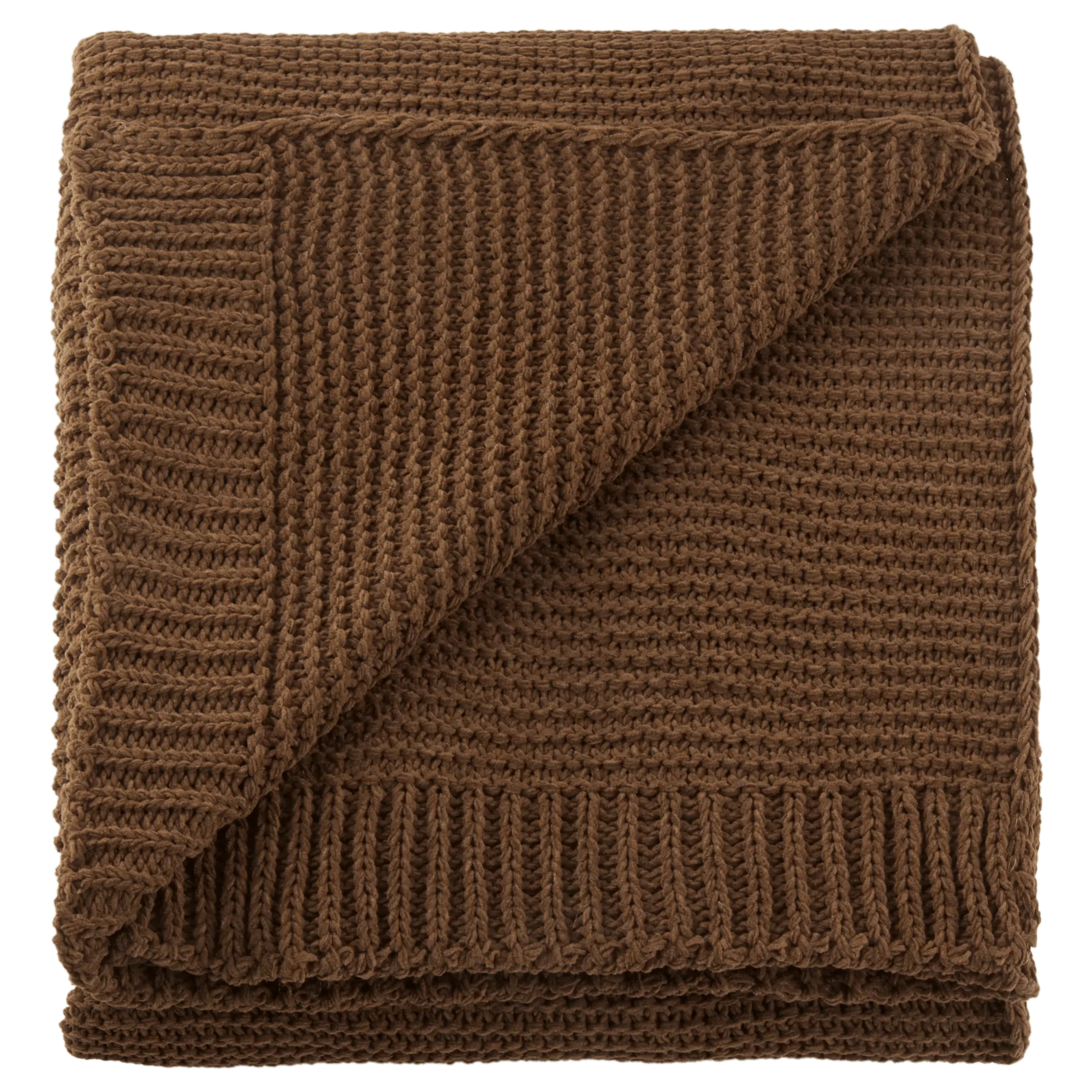 Brown Lonny Woven Throw