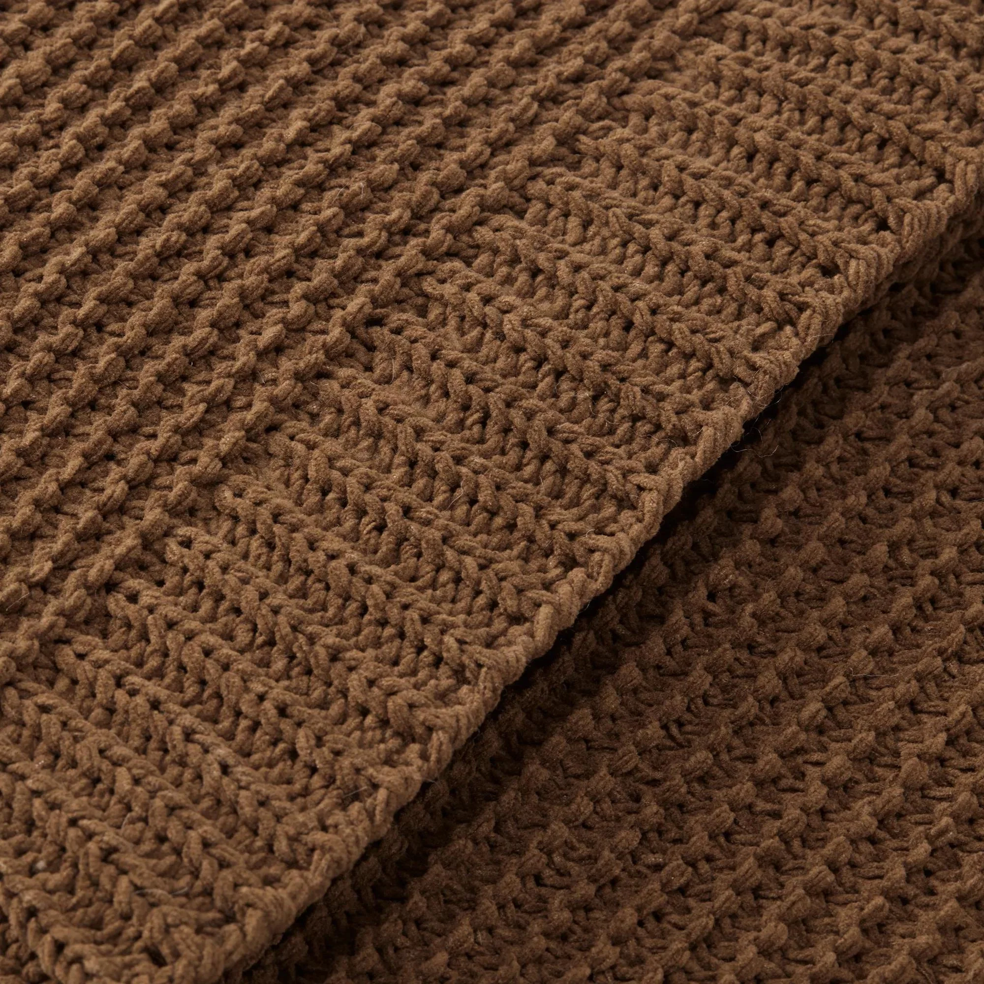 Brown Lonny Woven Throw - Image 2