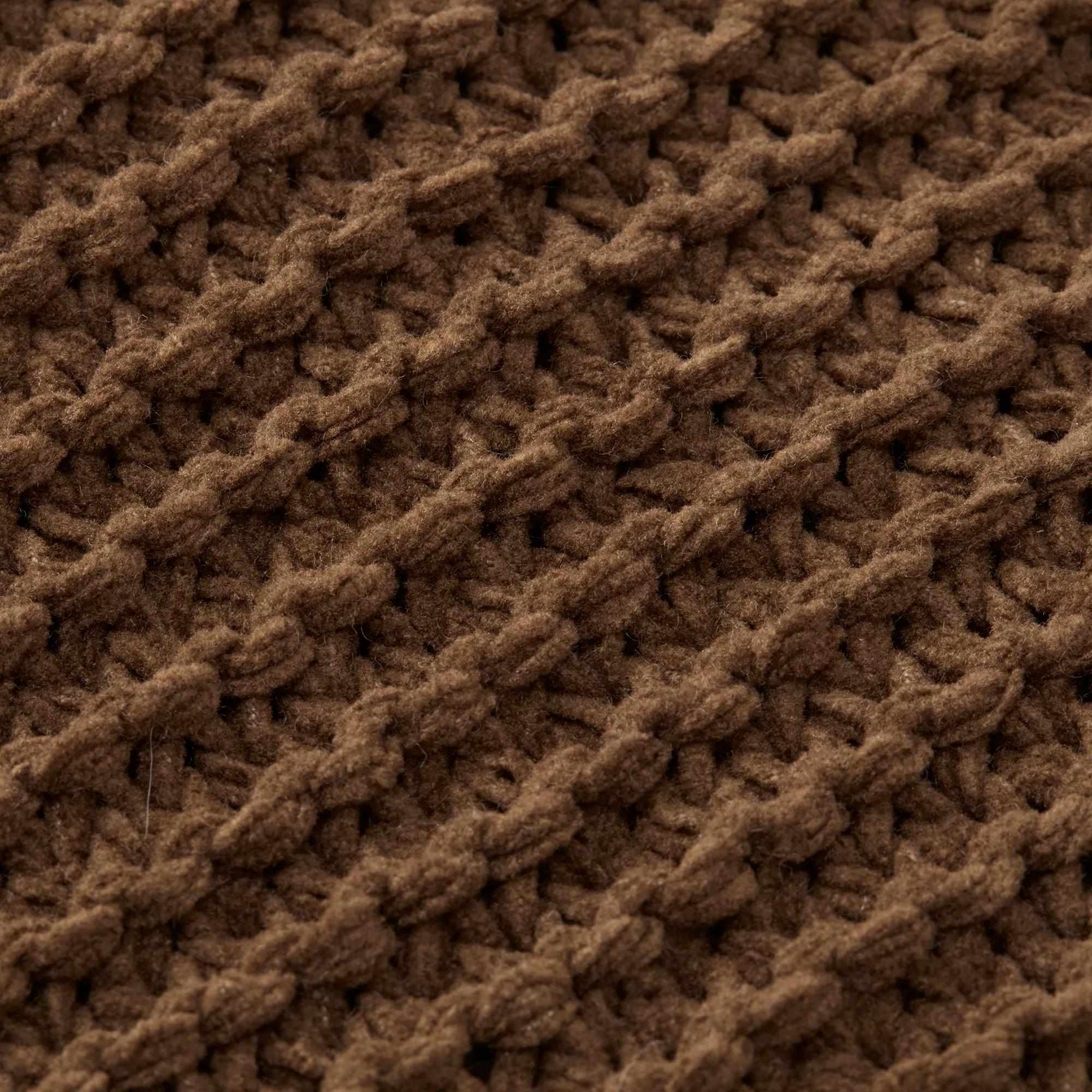 Brown Lonny Woven Throw - Image 3