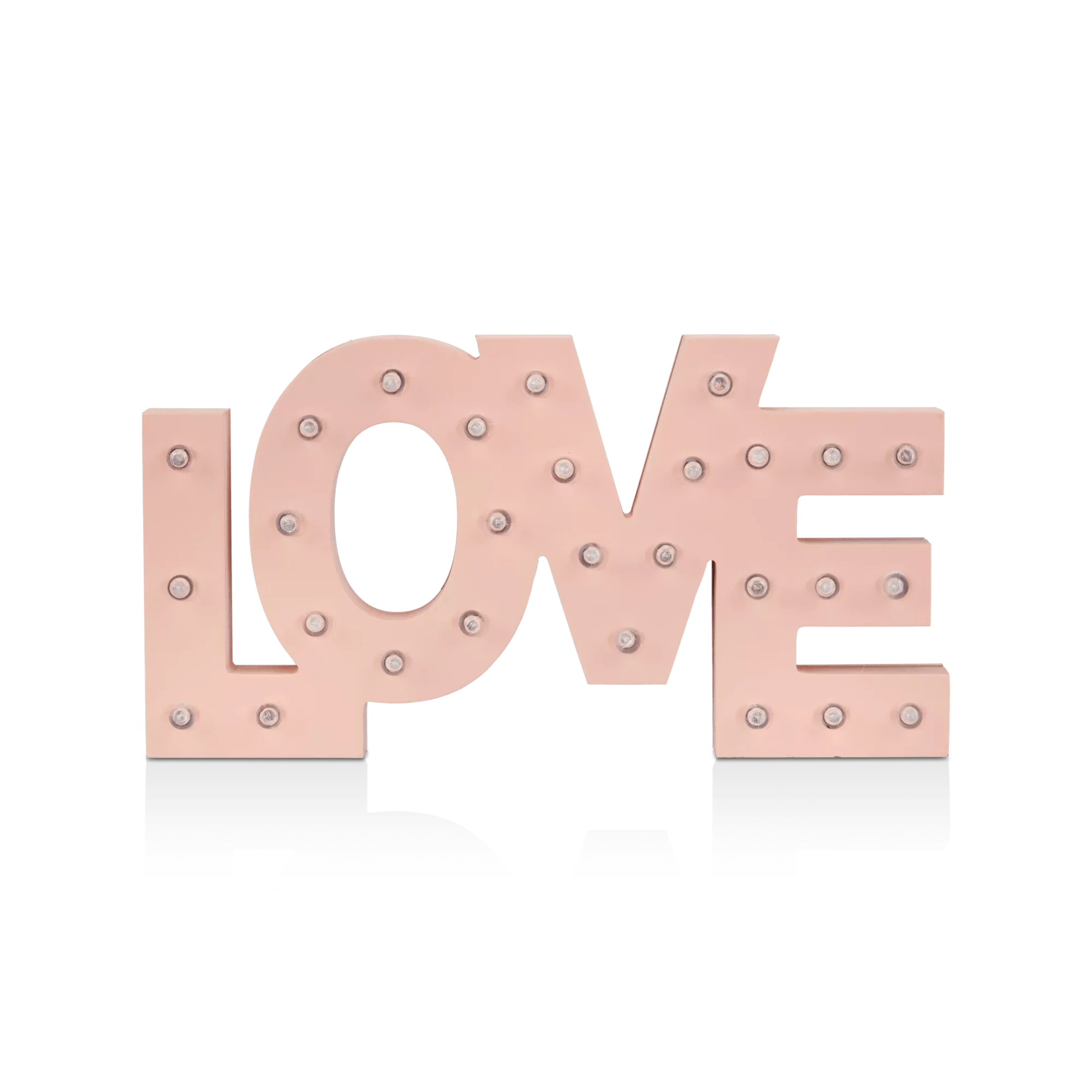 Love Letter Sign with LED Lights