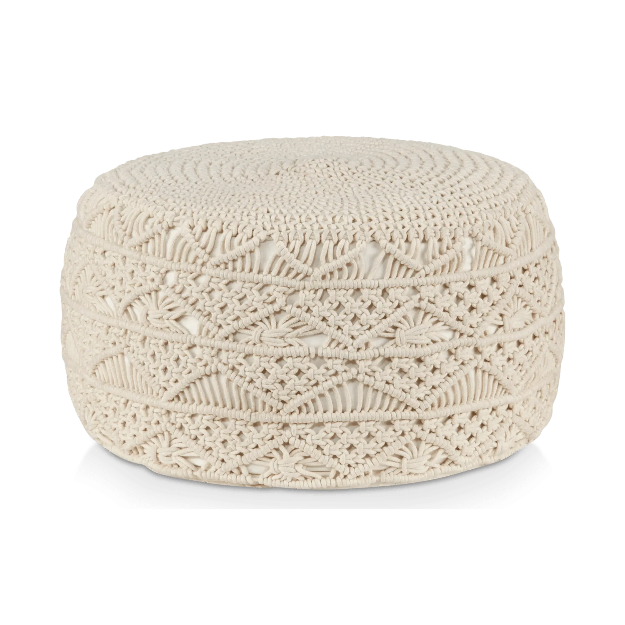 Macrame Ottoman