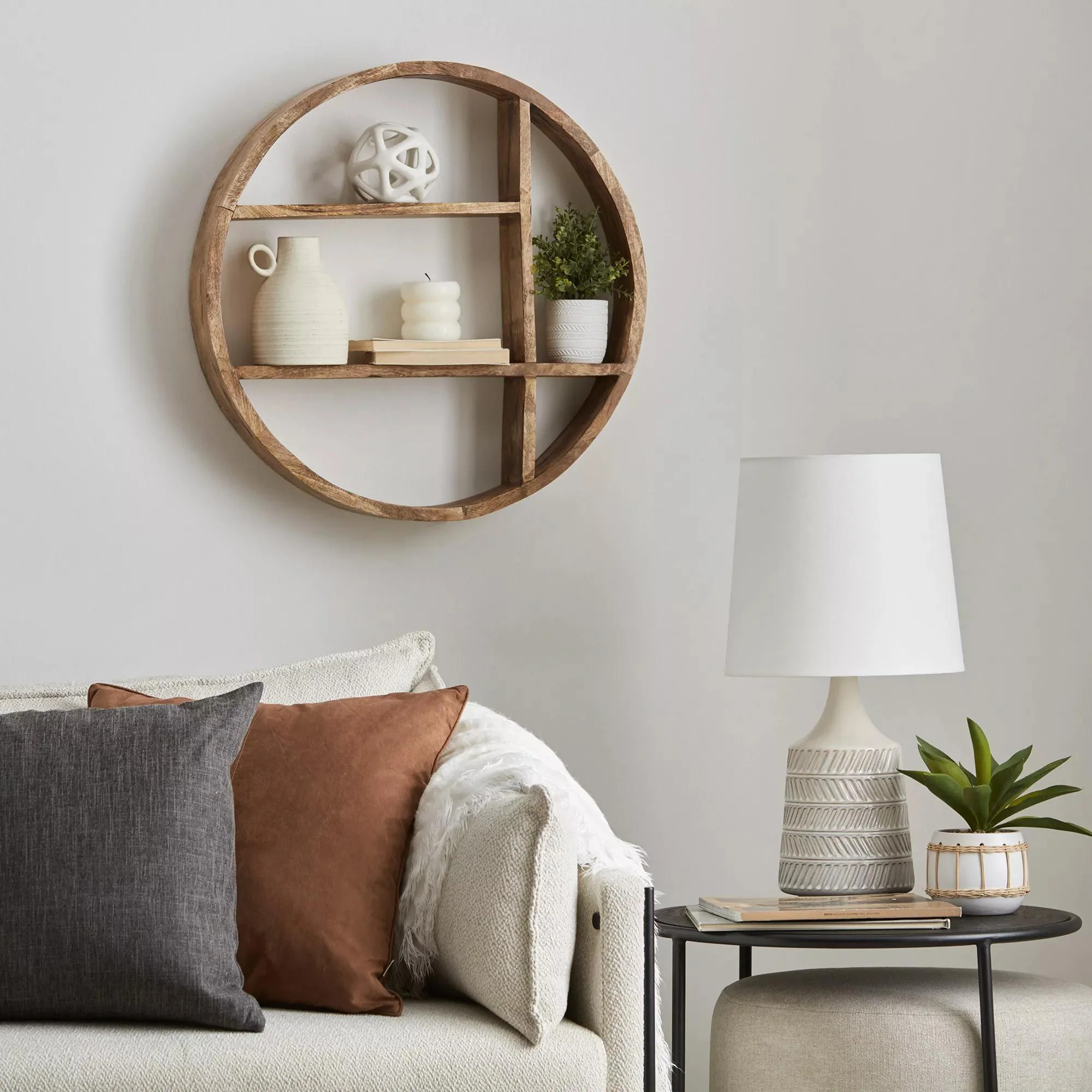 Mango Wood Shelf - Image 2