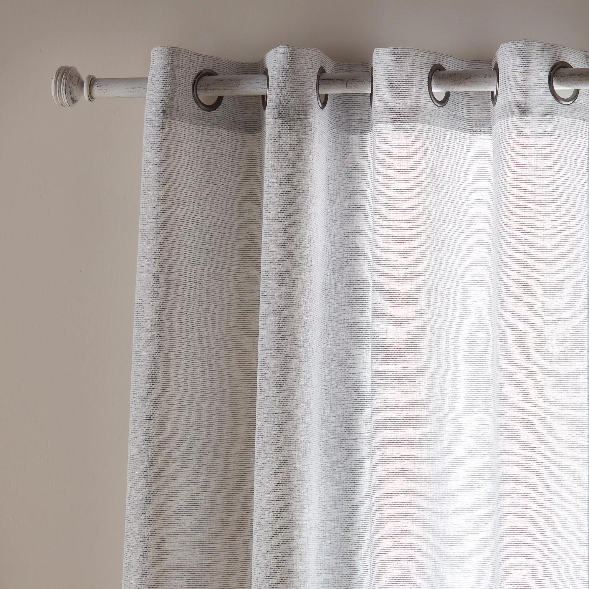 Grey Merlot Sheer Curtain - Image 3