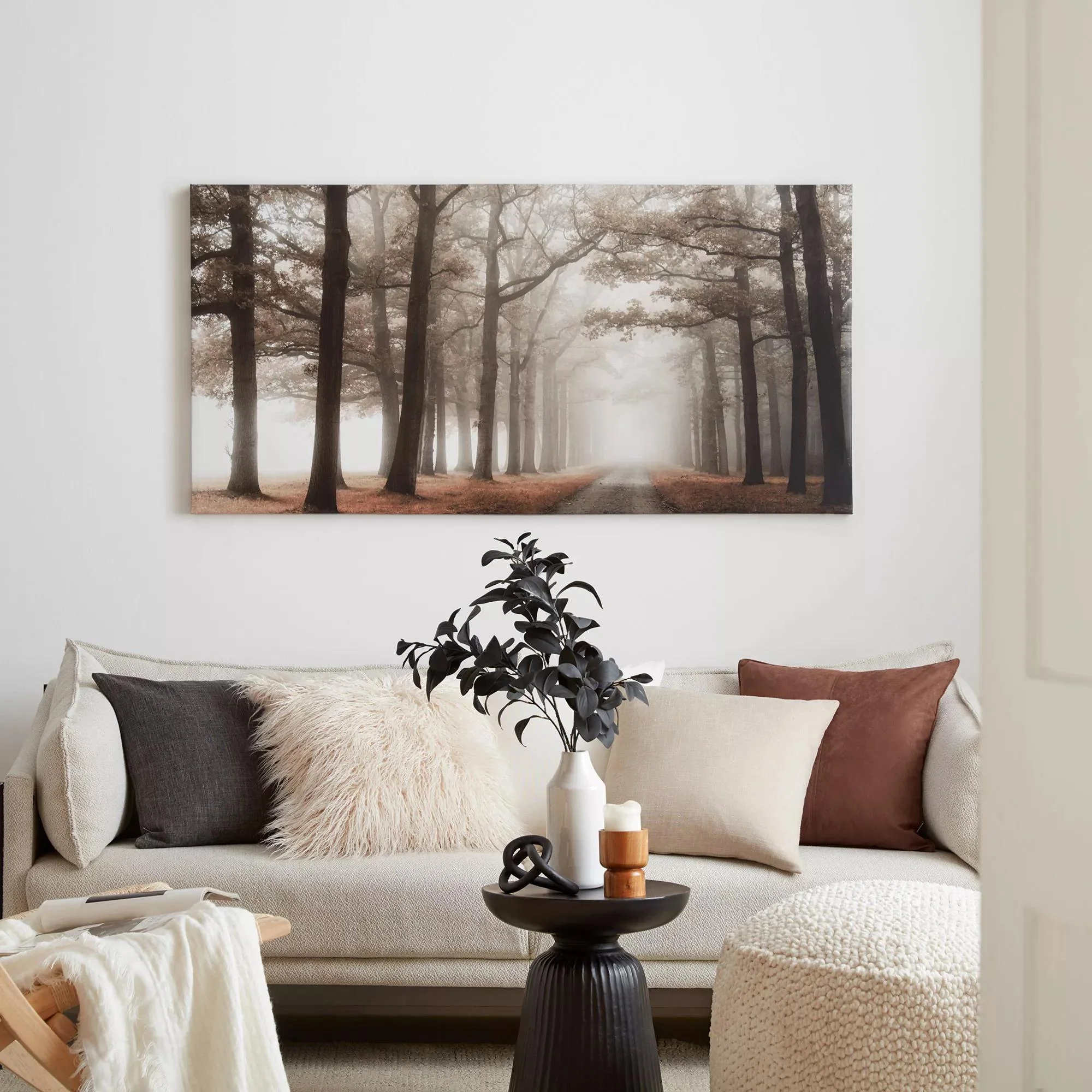 Mystical Pathway Printed Canvas - Image 2