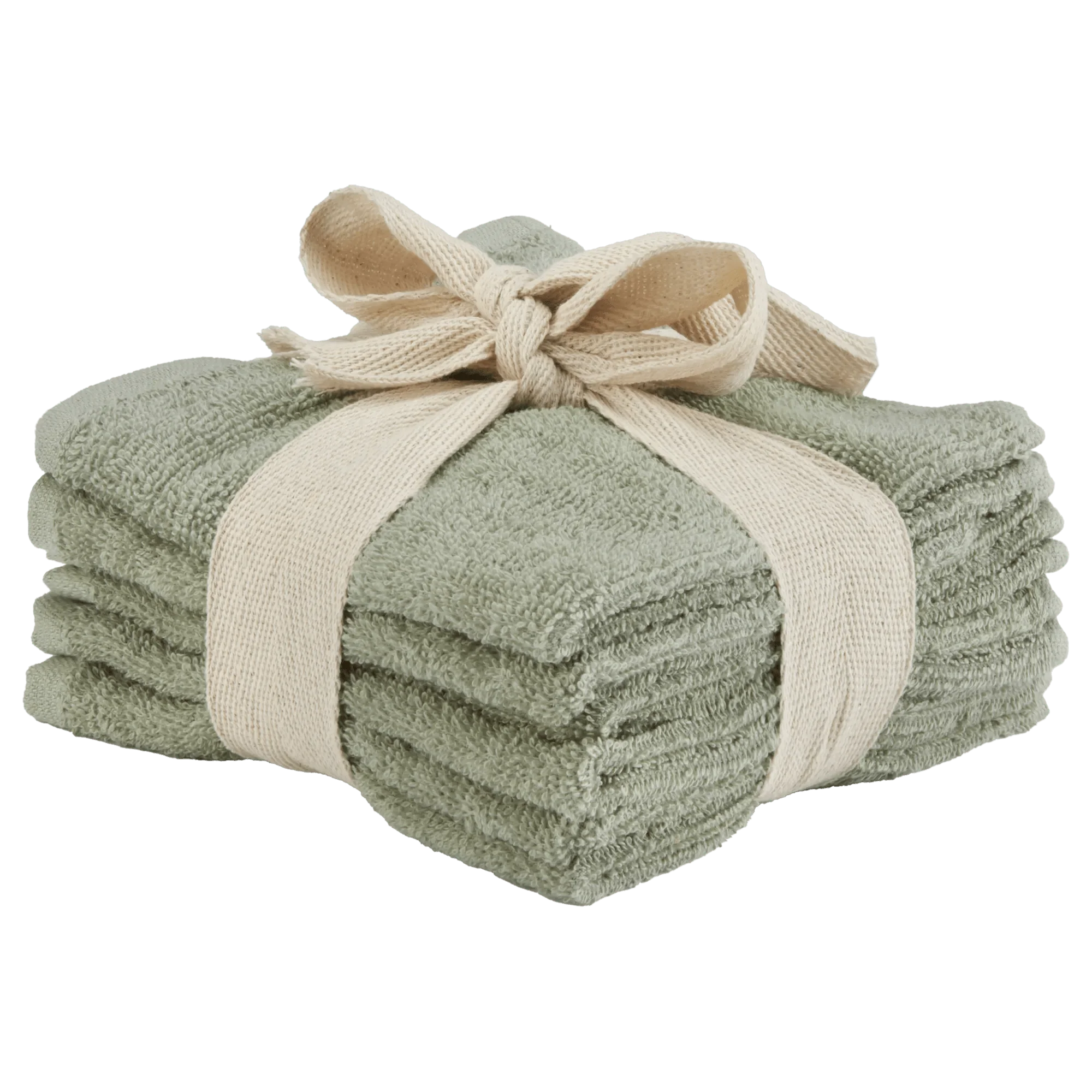 Natural Cotton Towels - Set of 6