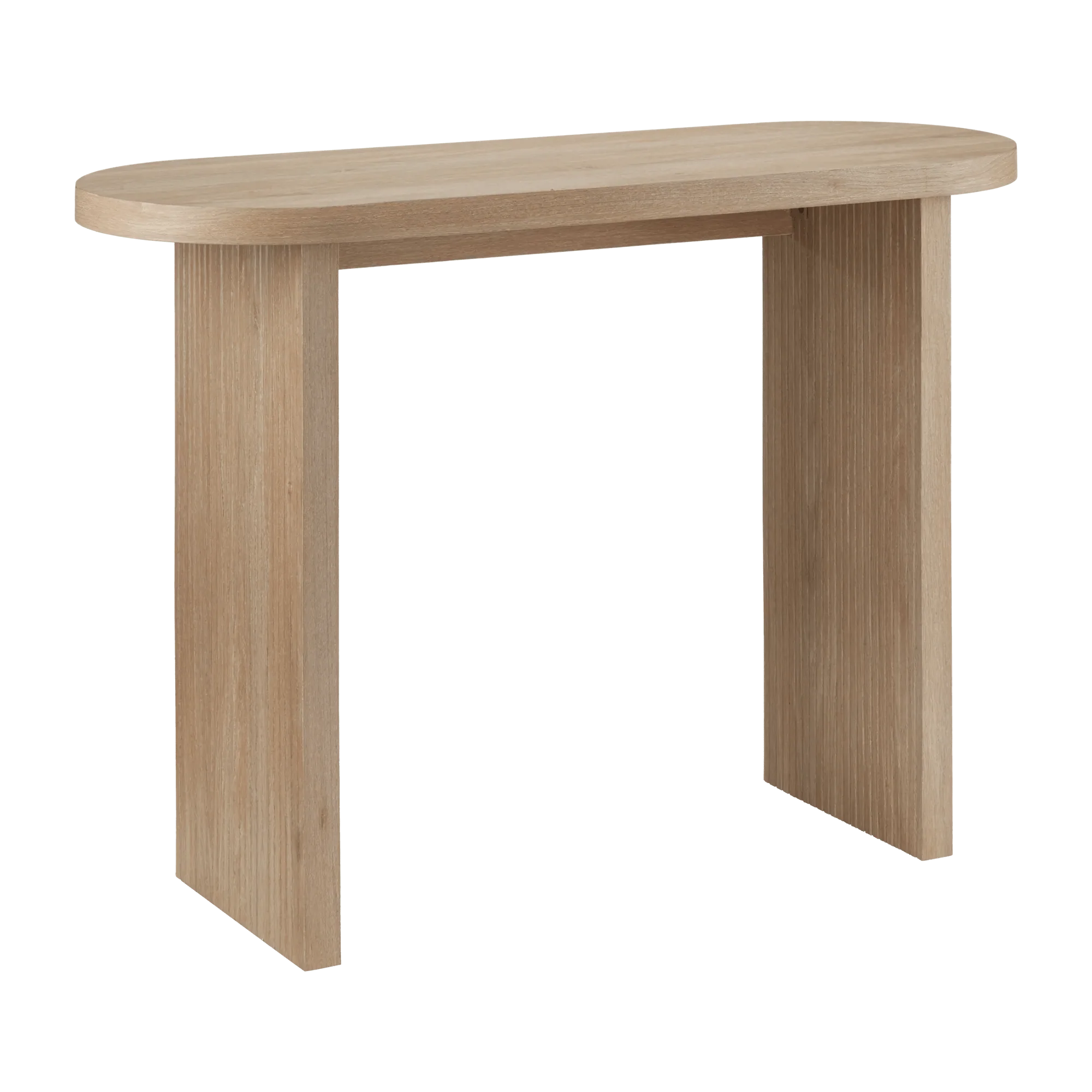 Natural Wood Console