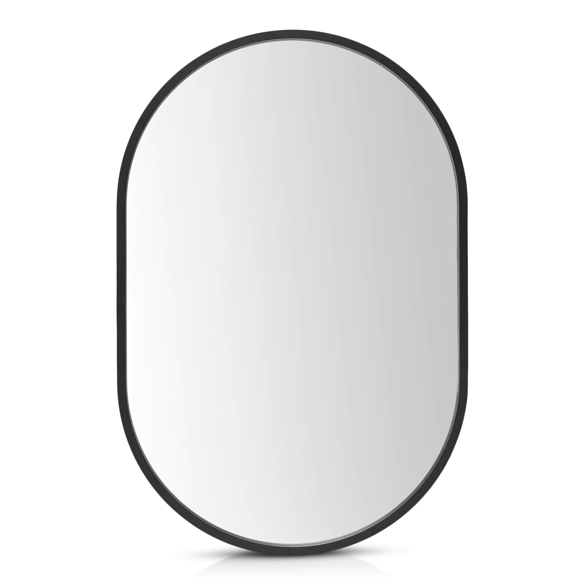 Oval Framed Mirror