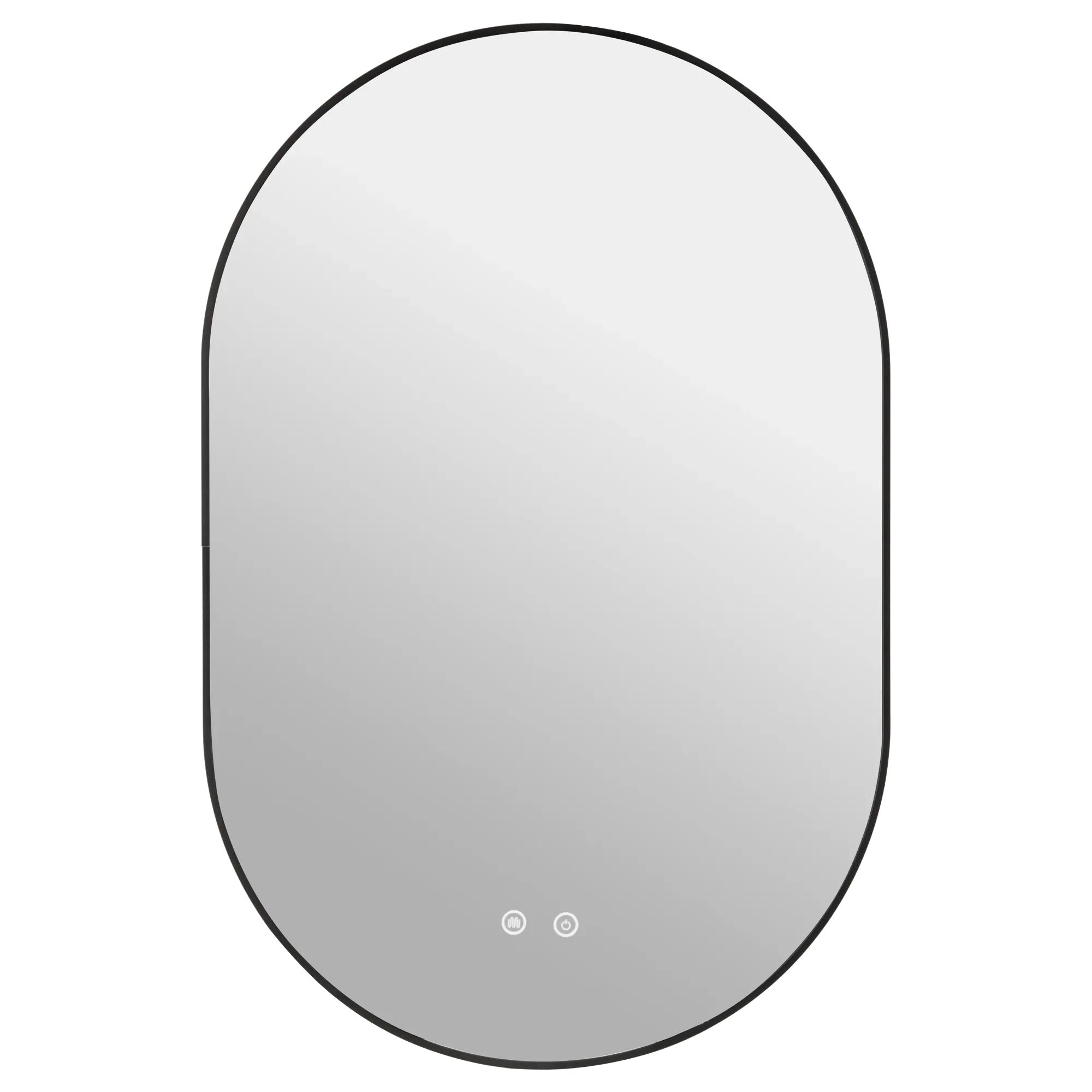 Oval LED Light Up Mirror