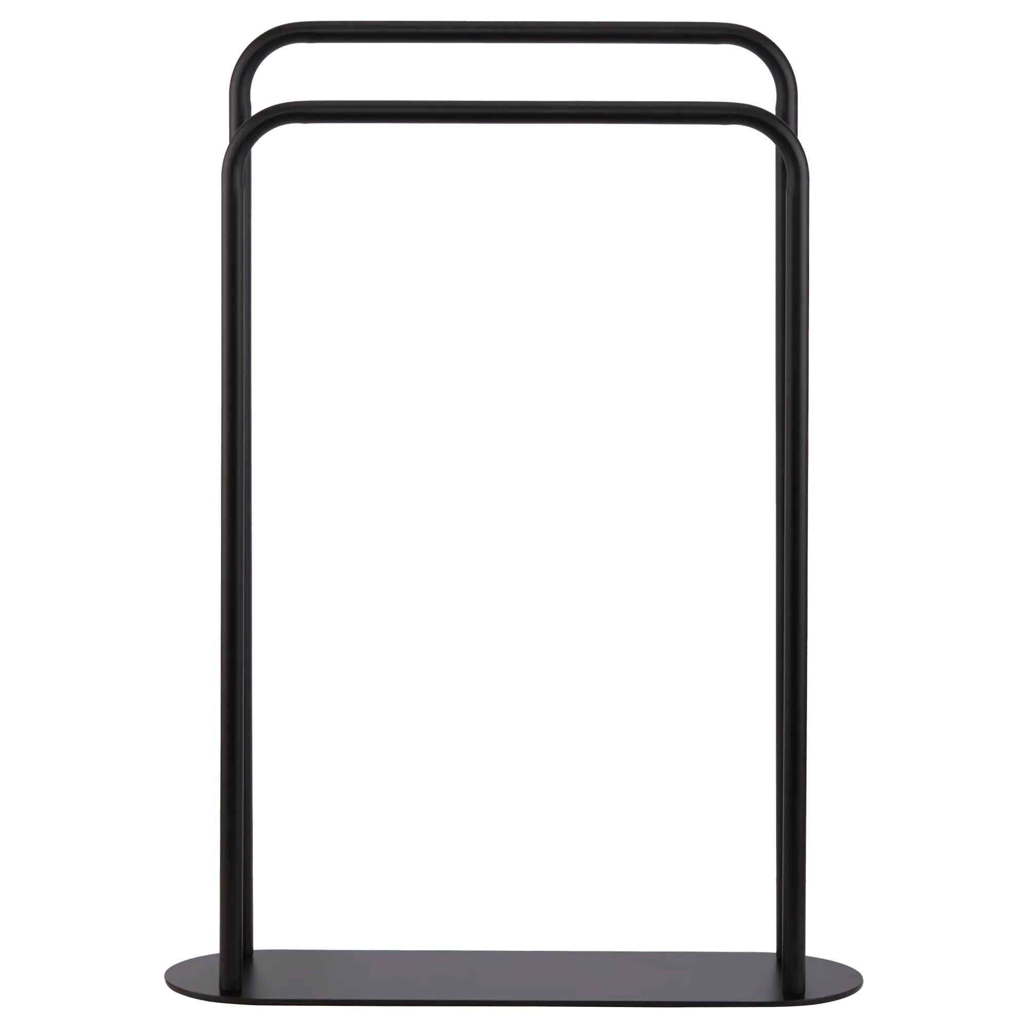 Ovaltik black towel rack - Image 2