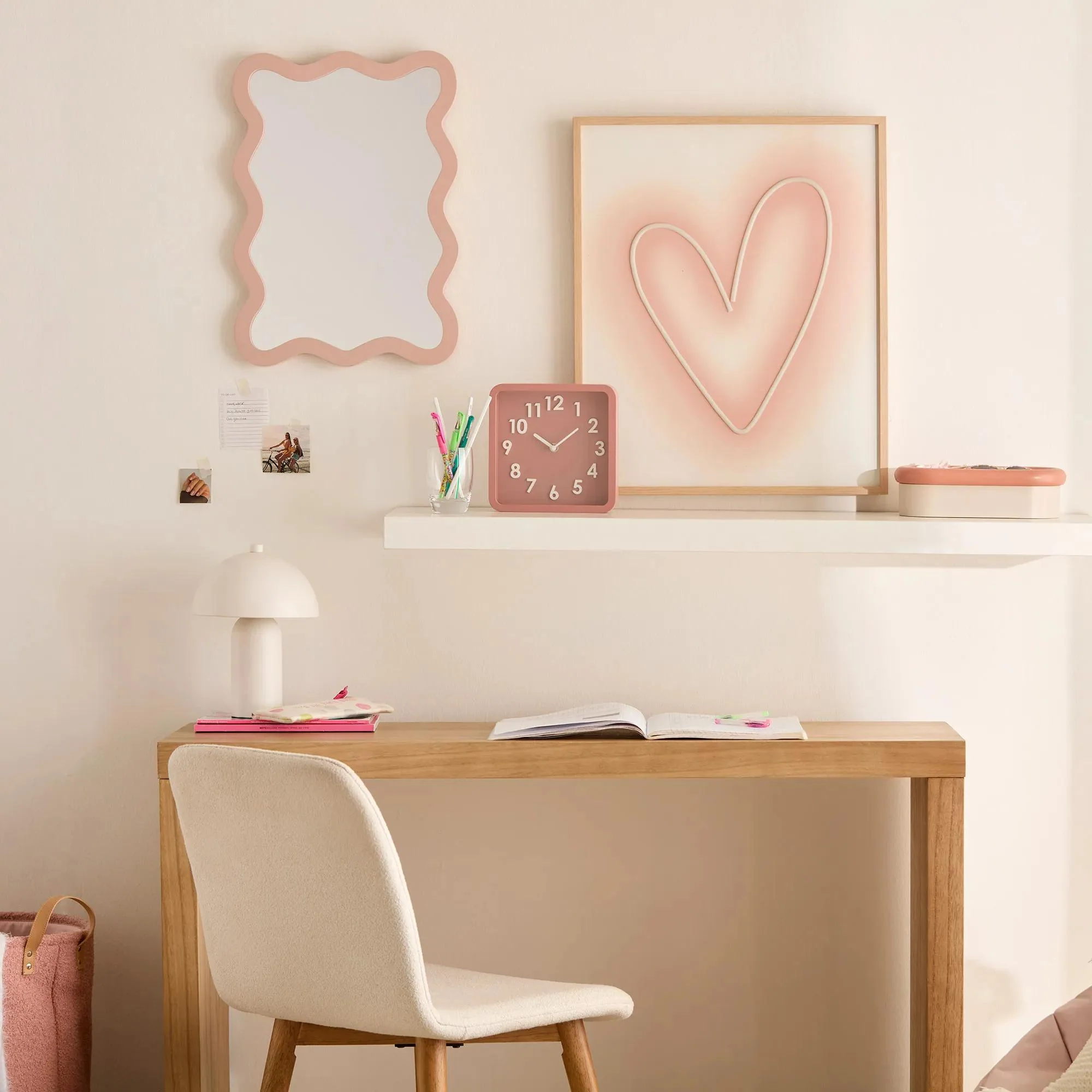 Pink Wavy Mirror - Image 2