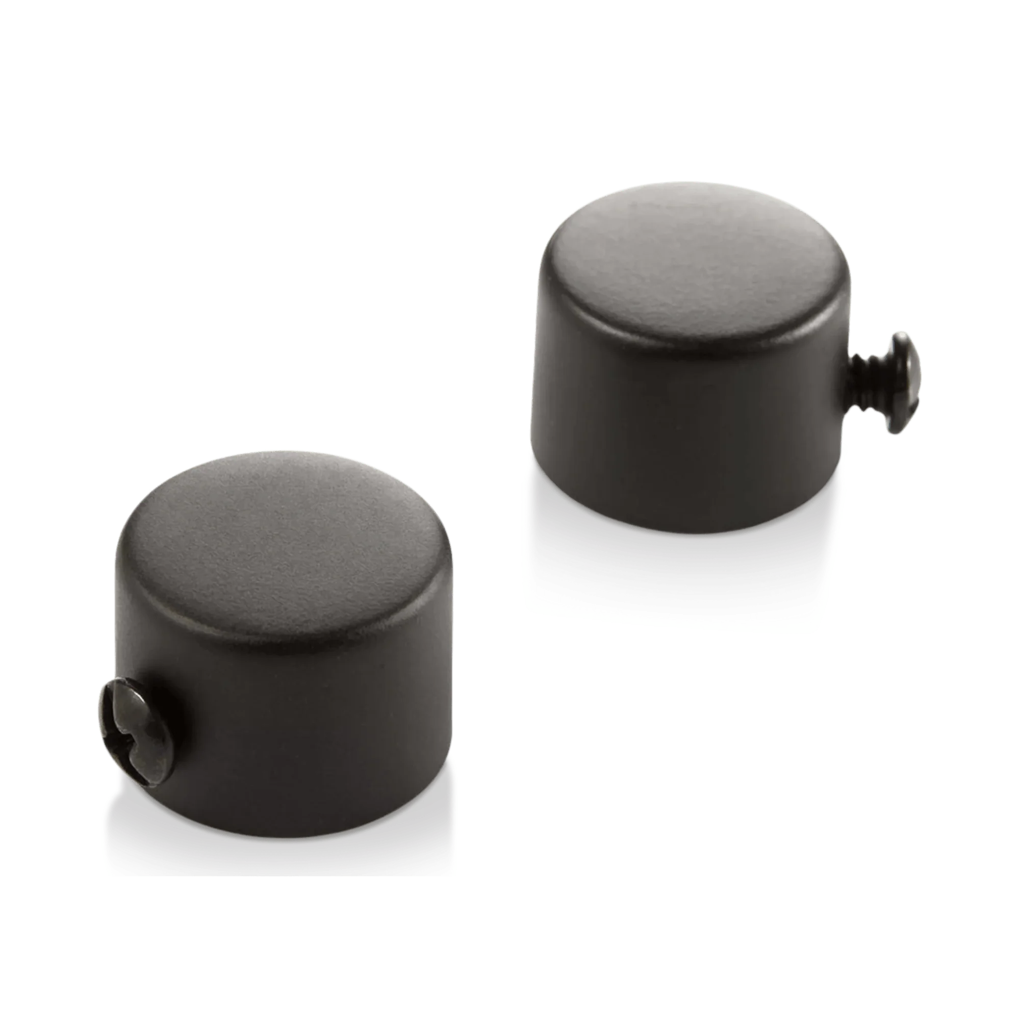 Black Pole End Caps