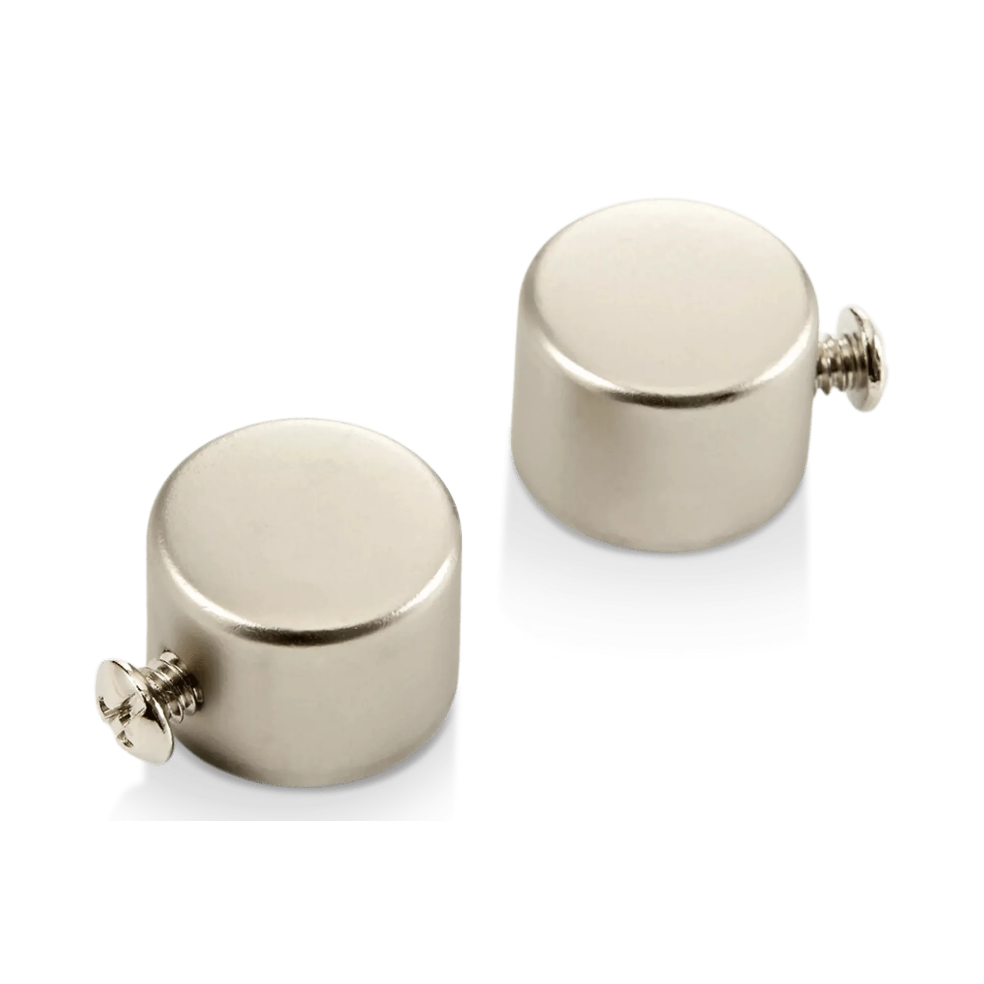 Silver Pole End Caps