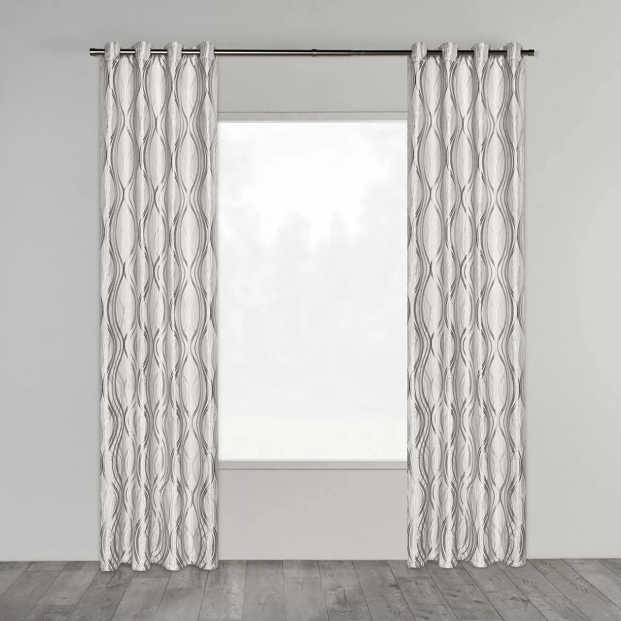 Grey Prato Panel Curtain - Image 2