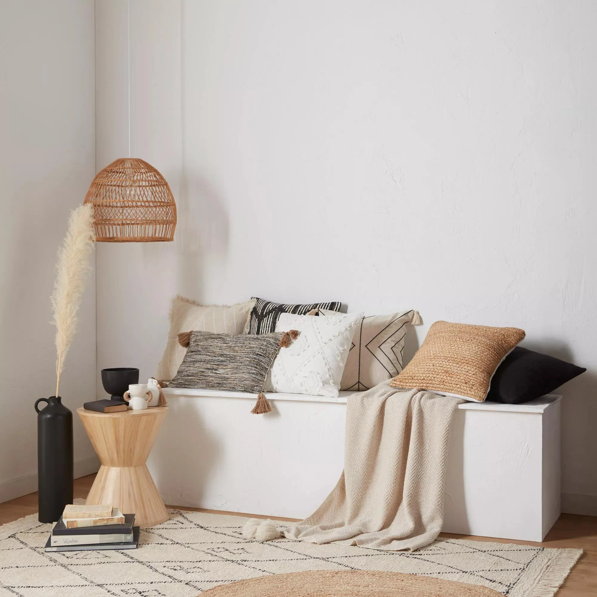 Rattan Natural Ceiling Lamp - Image 2
