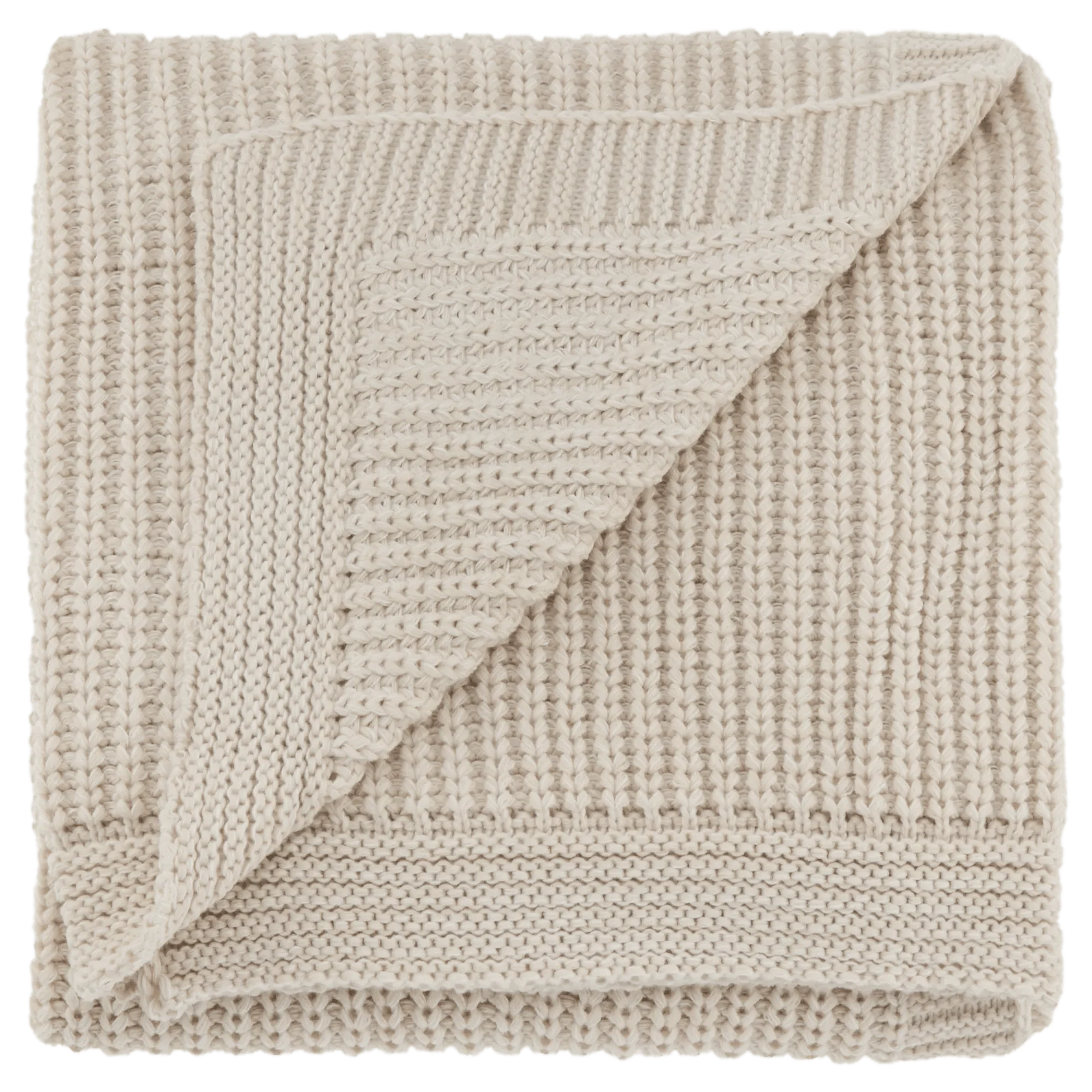Beige Ribba Throw