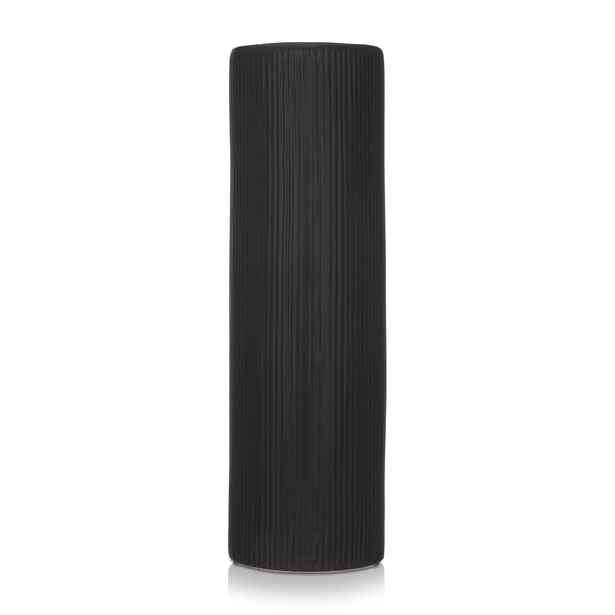 Ribbed Floor Vase
