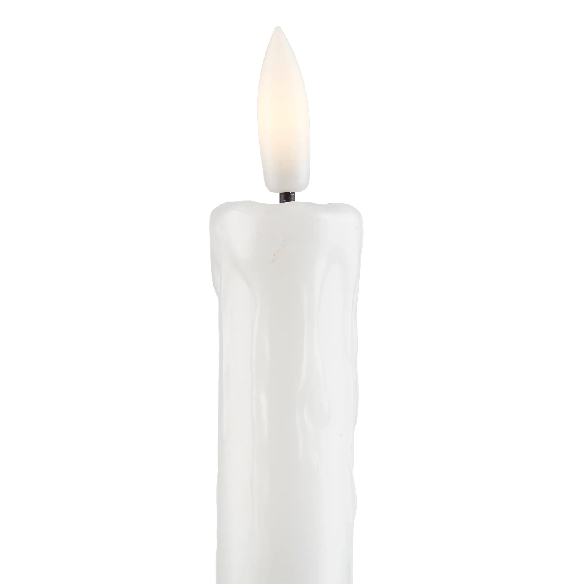 Set of 2 Flameless Taper Candles - Image 2