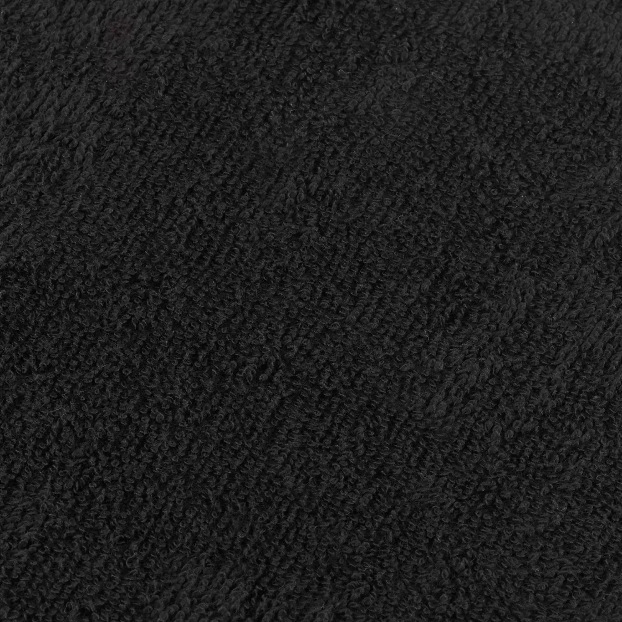 Black Set of 6 Large Washcloths - Image 3