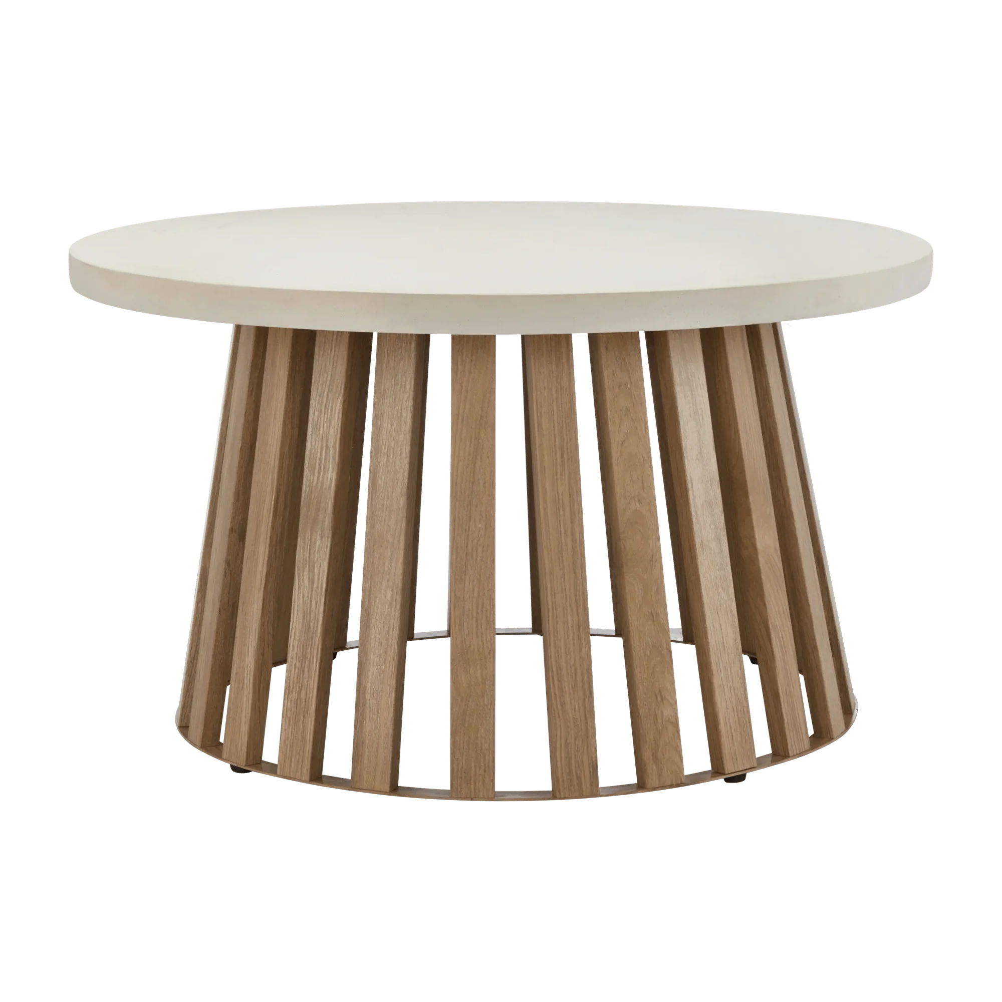 Slat Base Outdoor Coffee Table