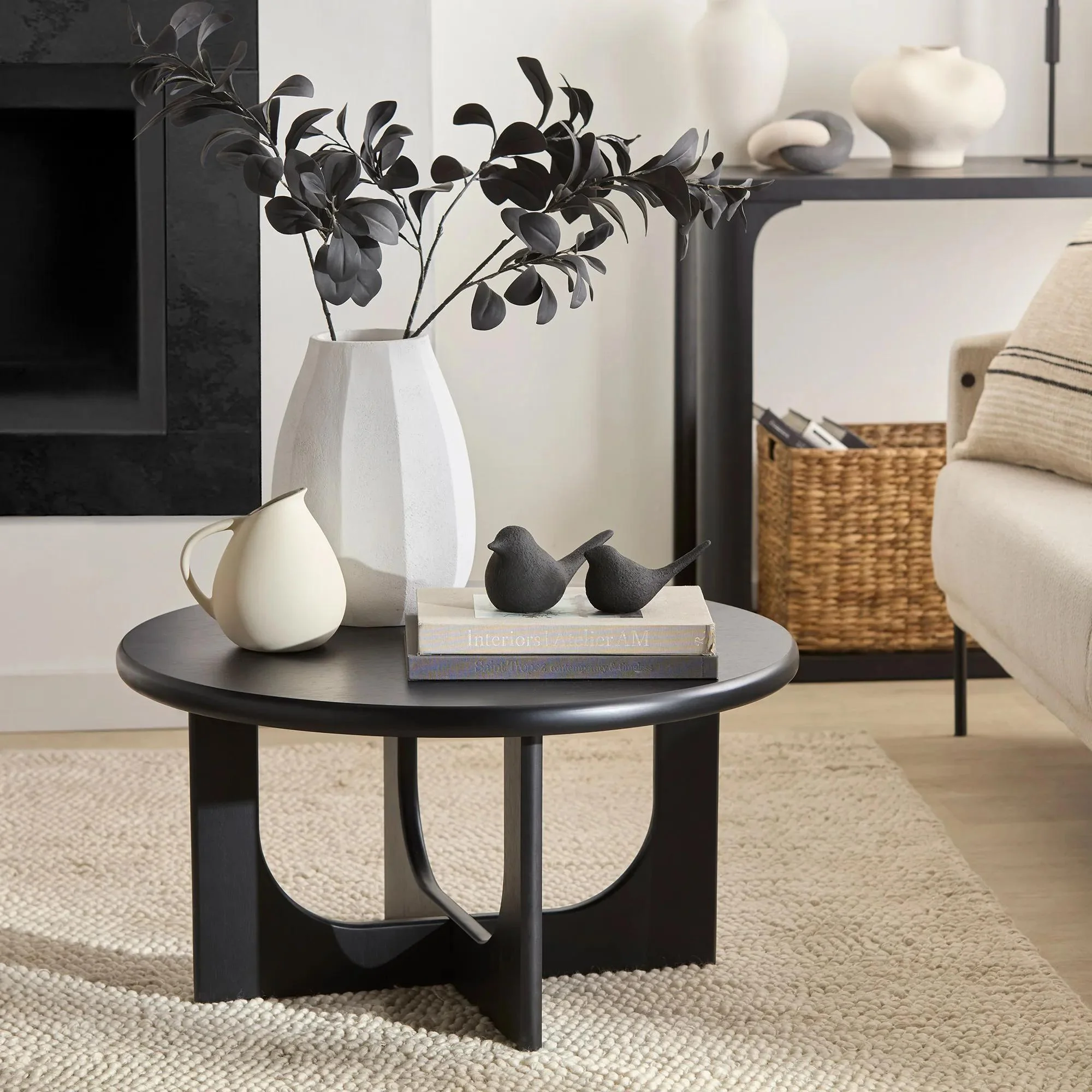 Black Coffee Table - Image 2