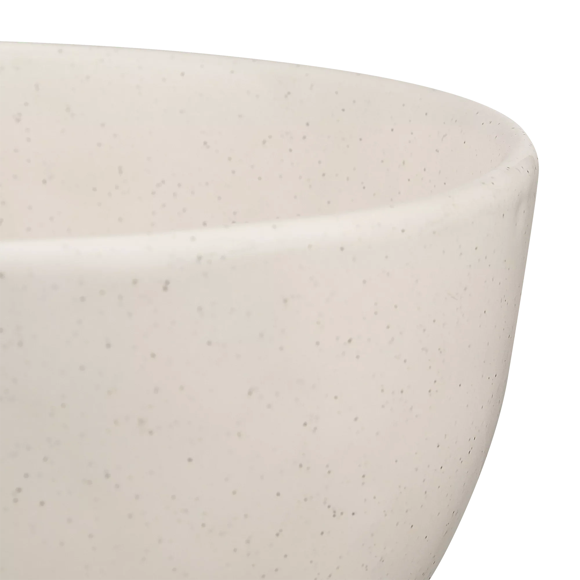 Speckled Ceramic Fruit Bowl - Image 2
