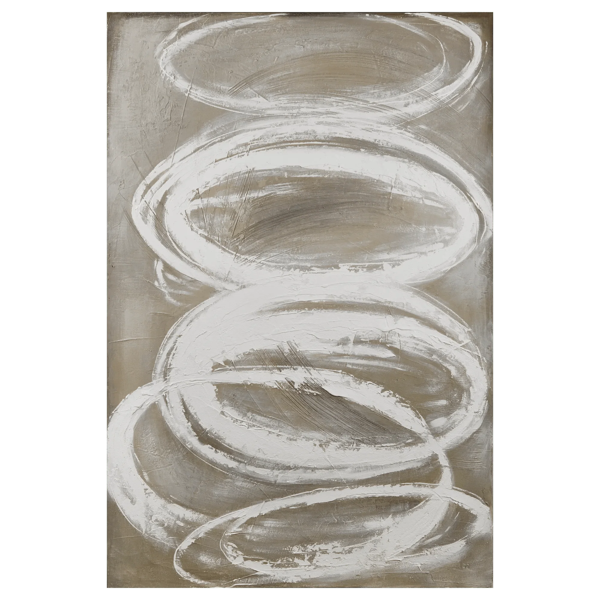 Stacked Ovals Canvas
