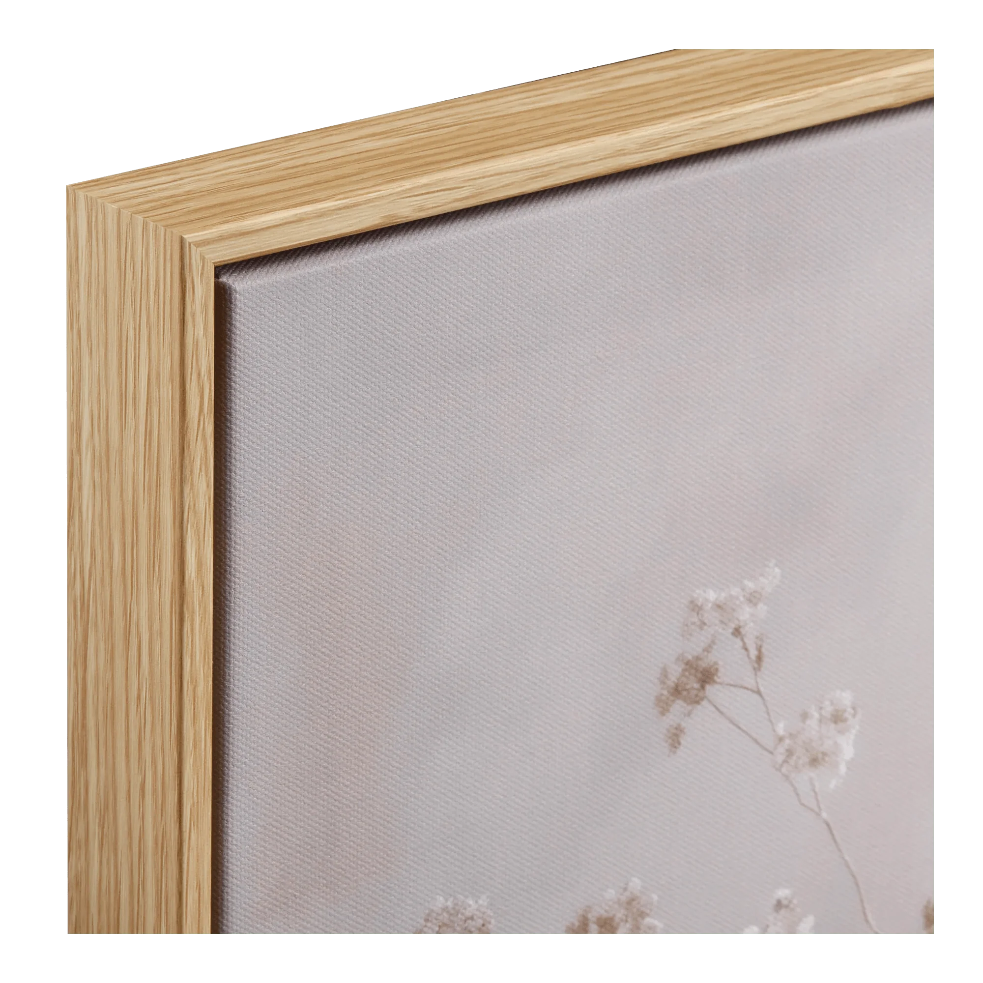 Stems in White Vase Framed Canvas - Image 2