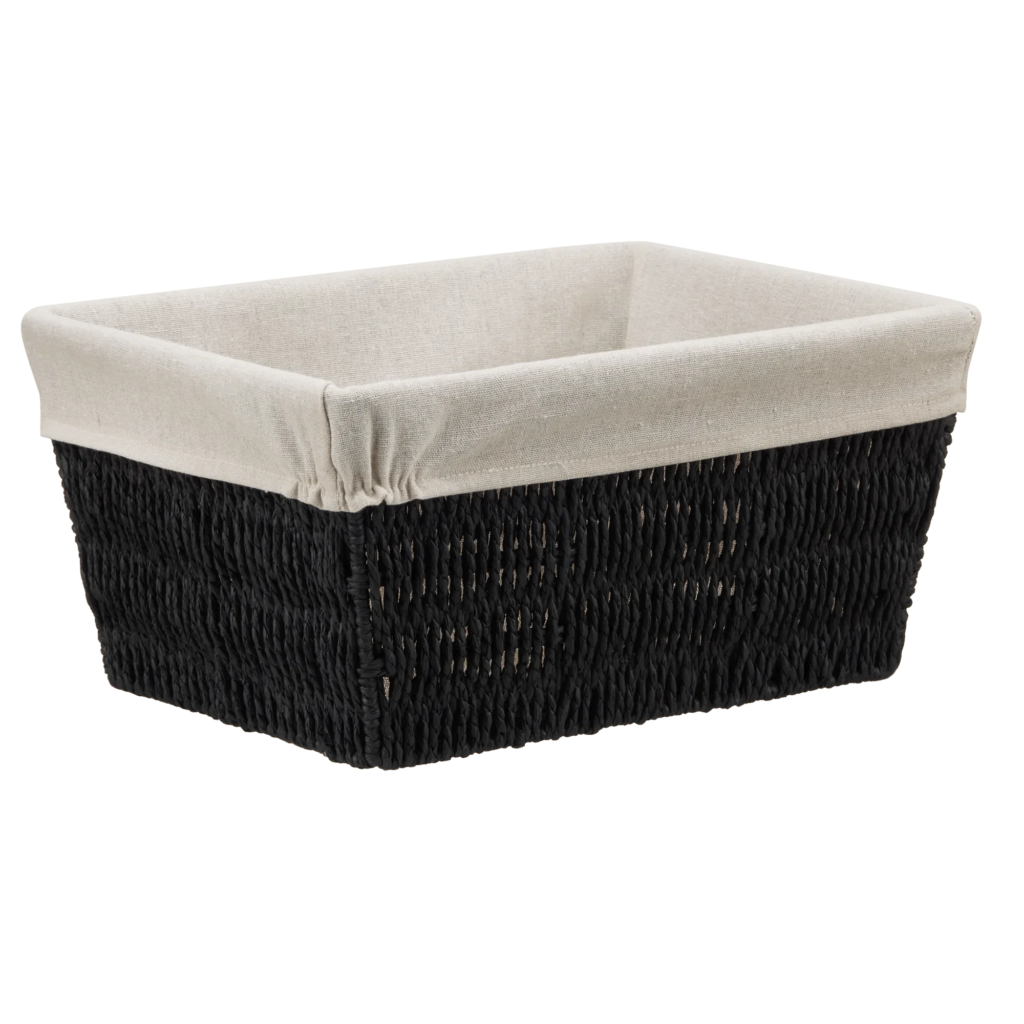 Storage Basket With Liner