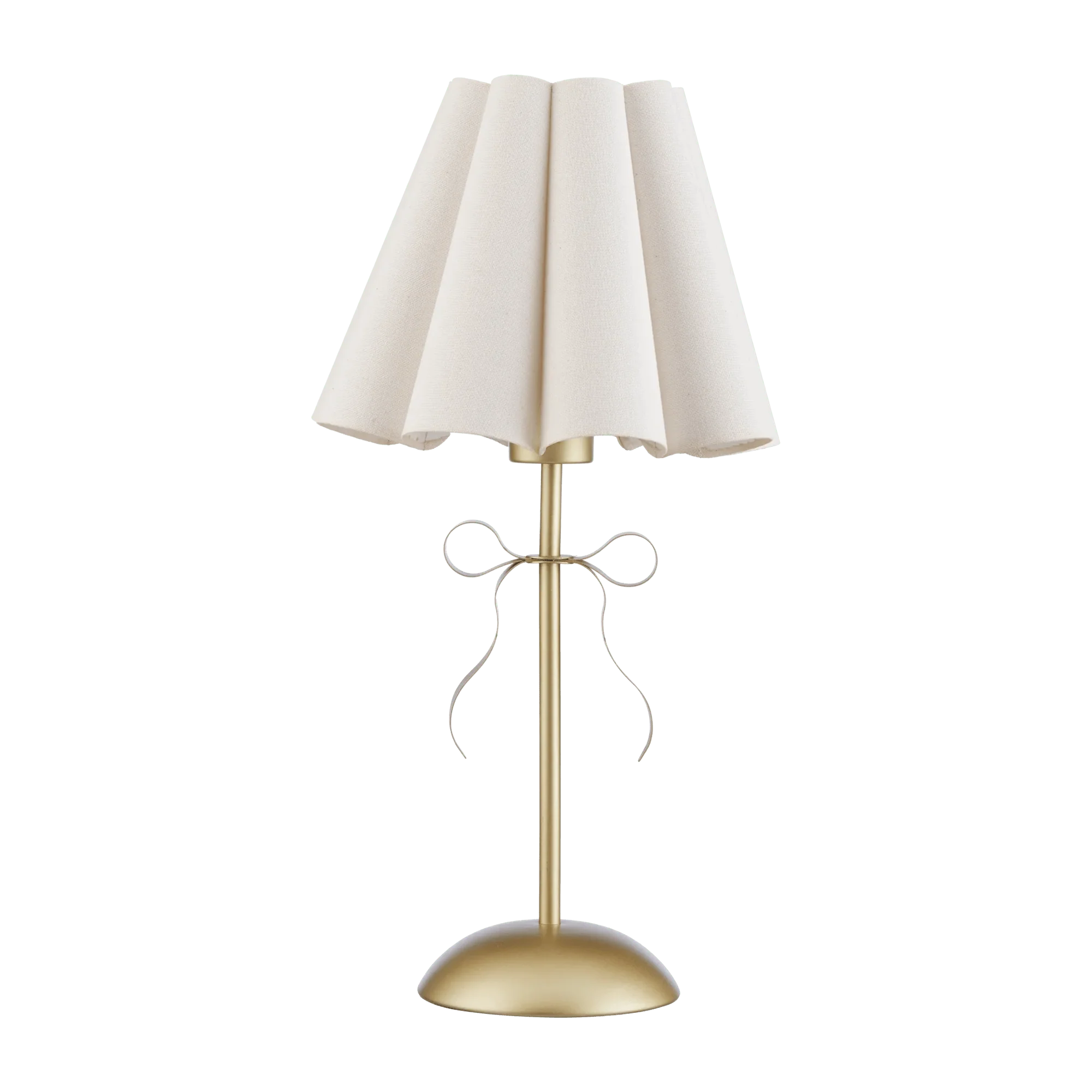 Table Lamp With Cream Shade