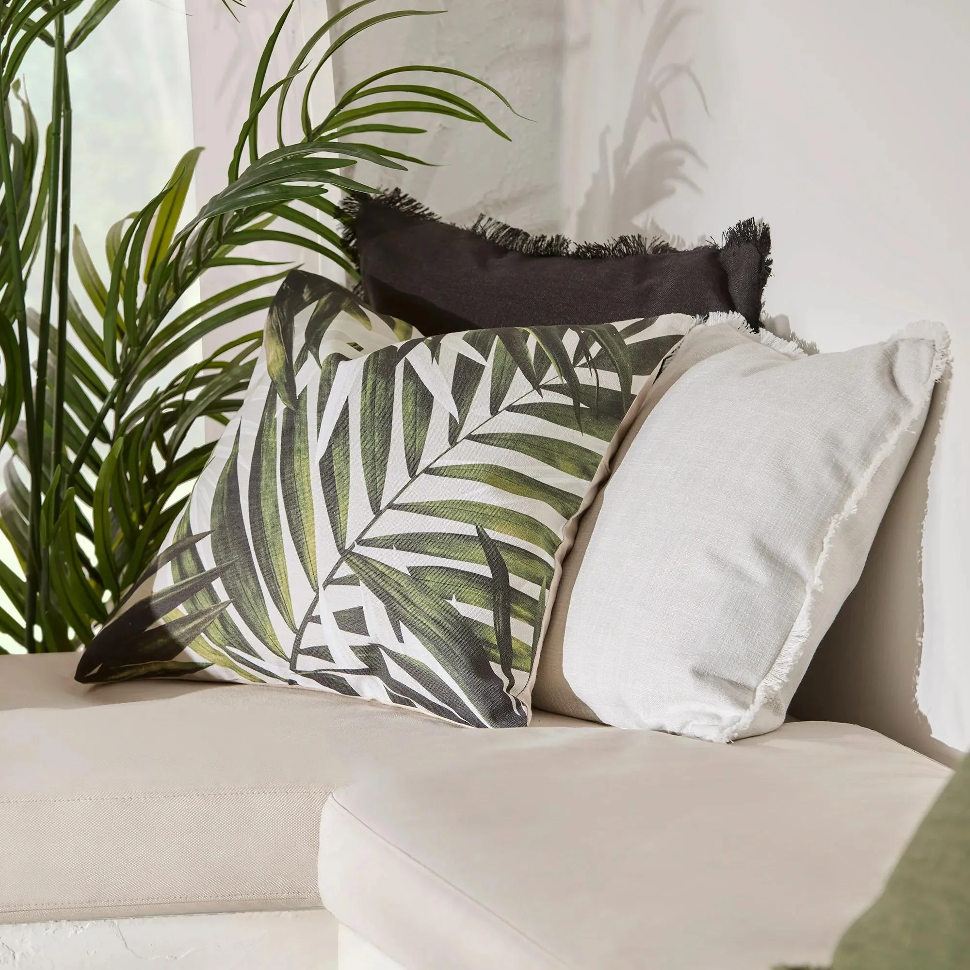 Black Taha Decorative Pillow - Image 3