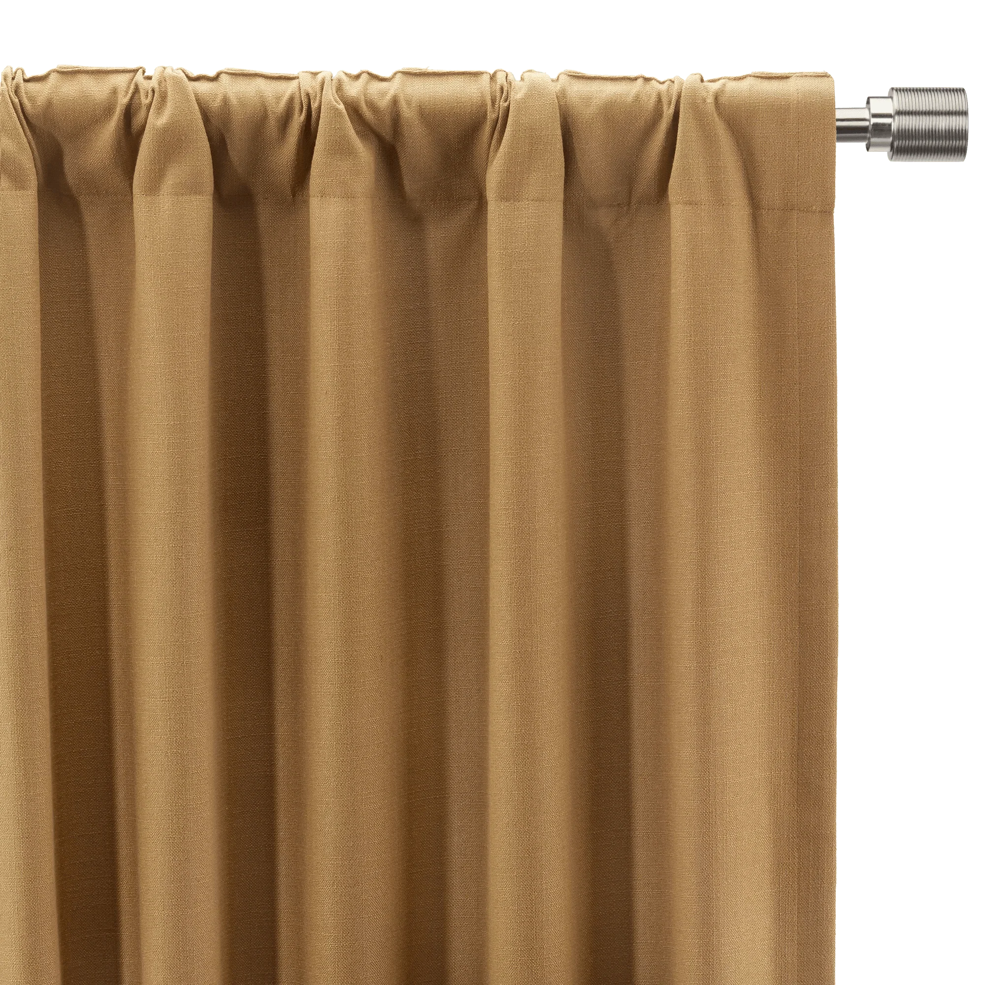 Ochre Taha Rod Pocket Back Tab Blackout Curtain - Image 4