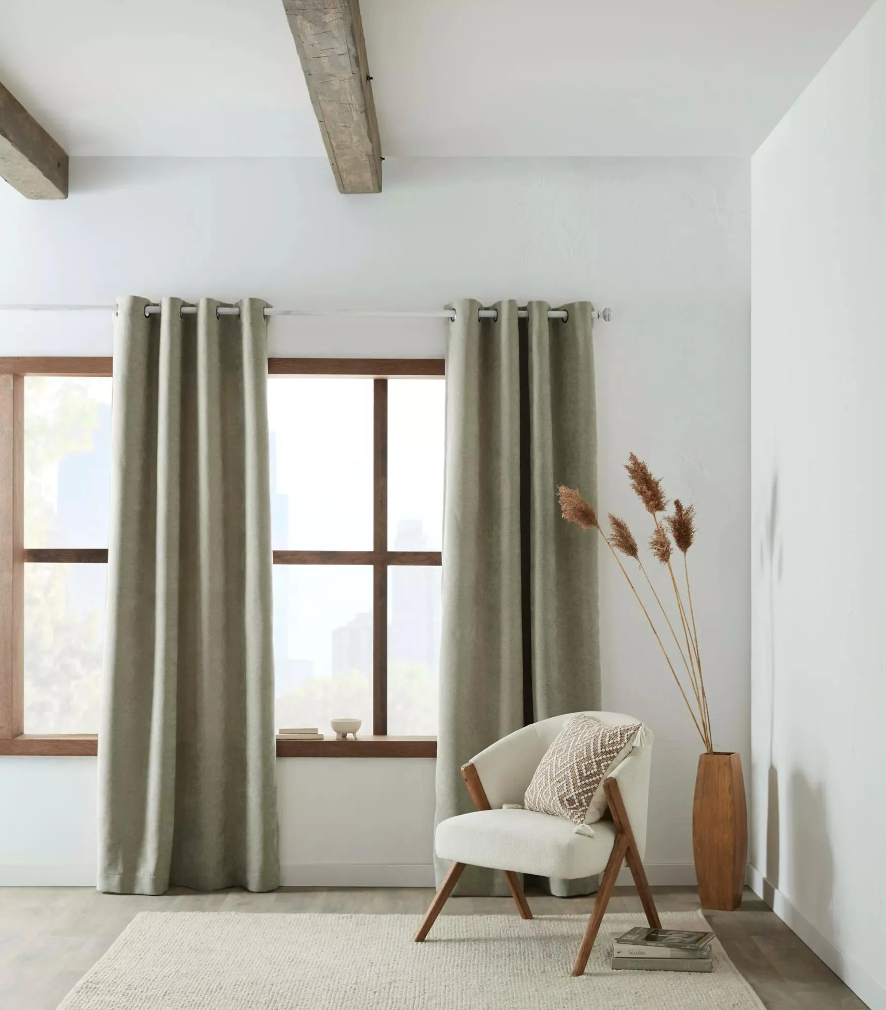 Beige Tajo Panel Curtain - Image 3
