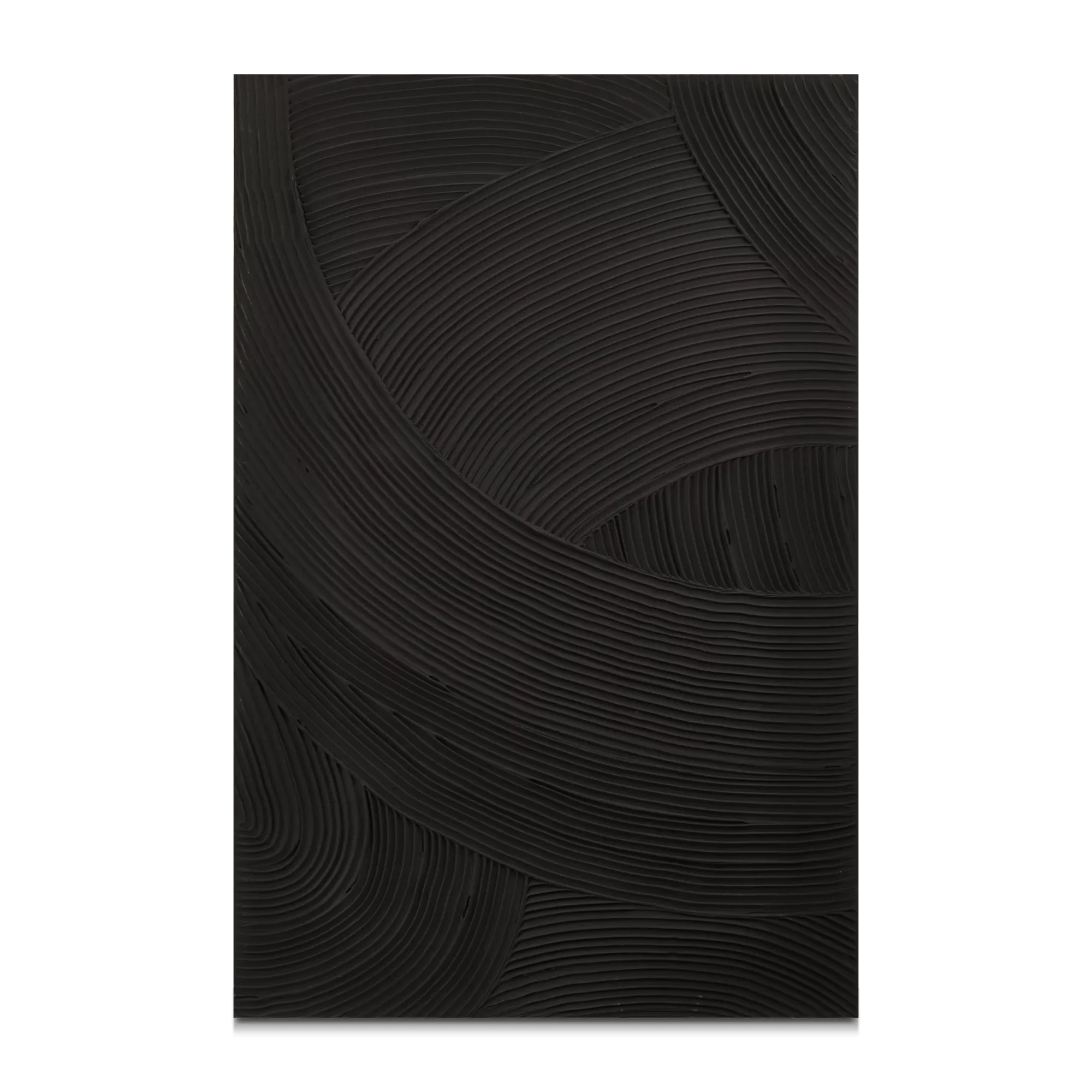 Tone on Tone Embossed Abstract Oil Painting