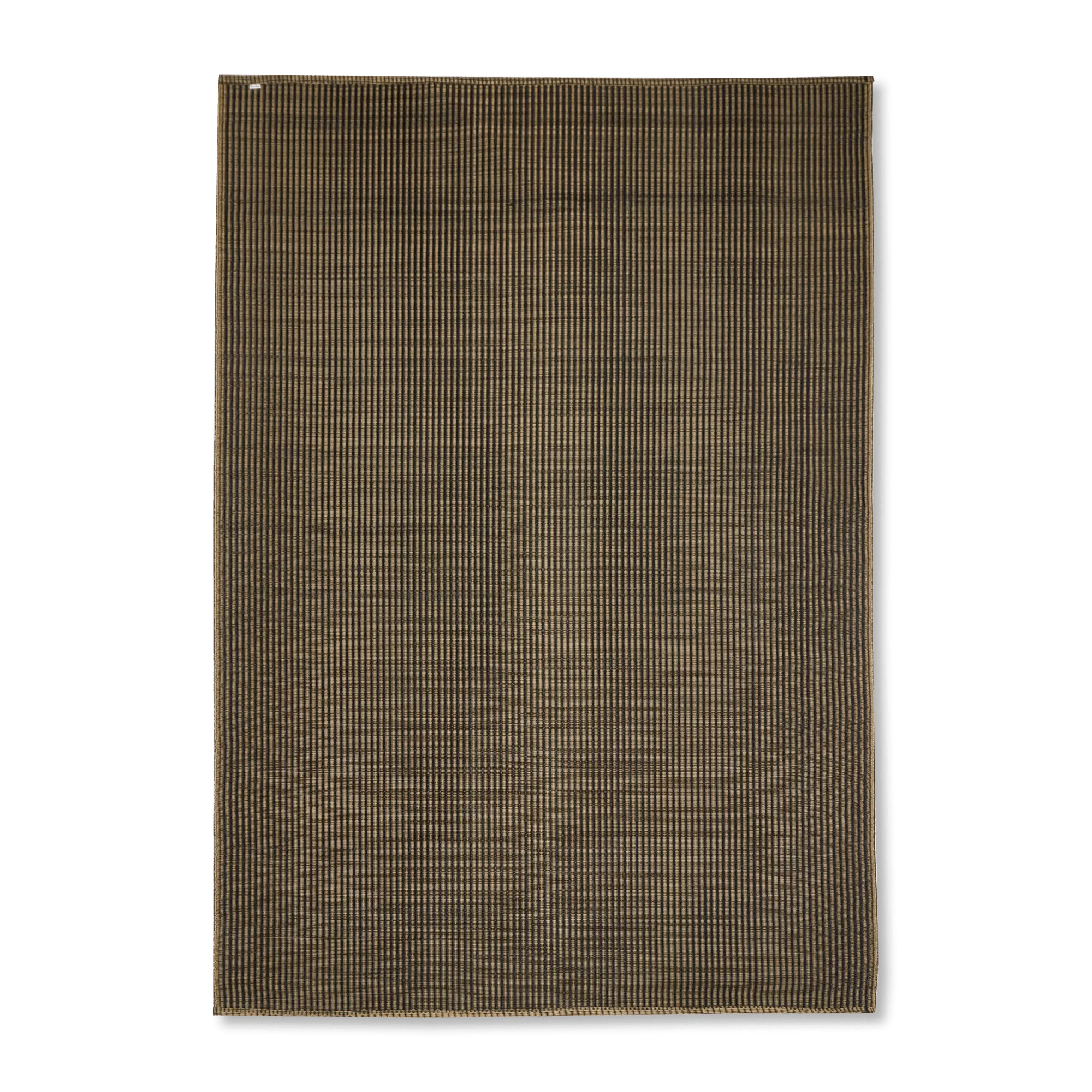 Two-Tone Brown Outdoor Rug - Image 3