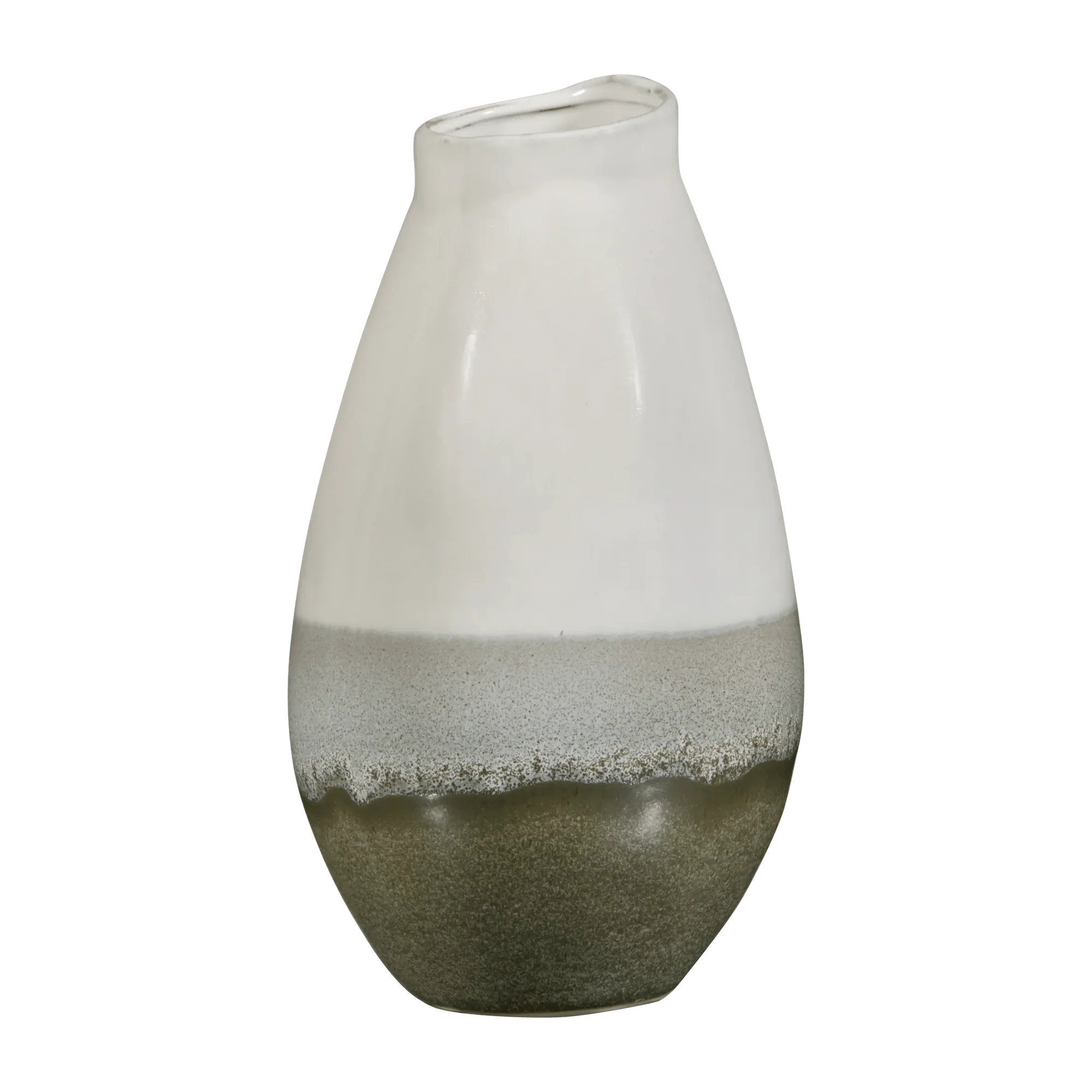 Two Tone Ceramic Table Vase