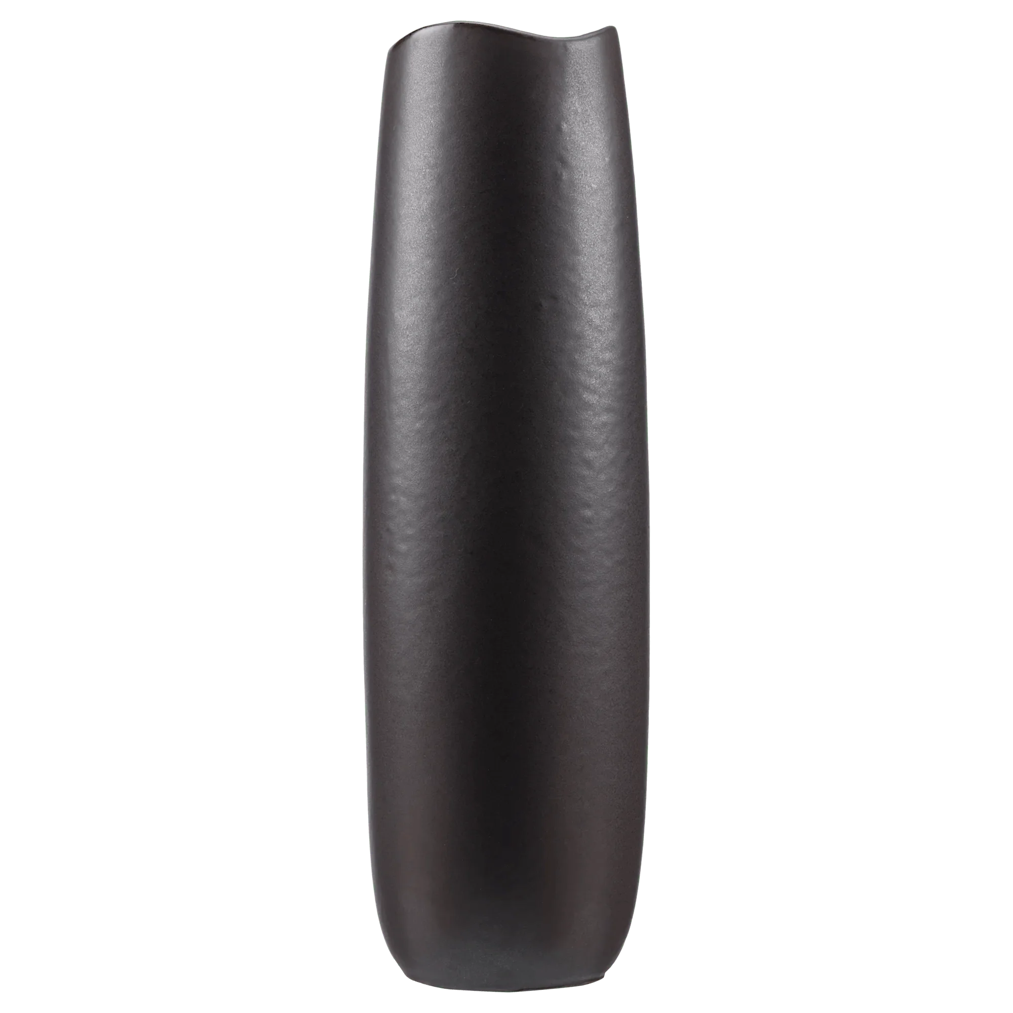 Uneven Black Vase