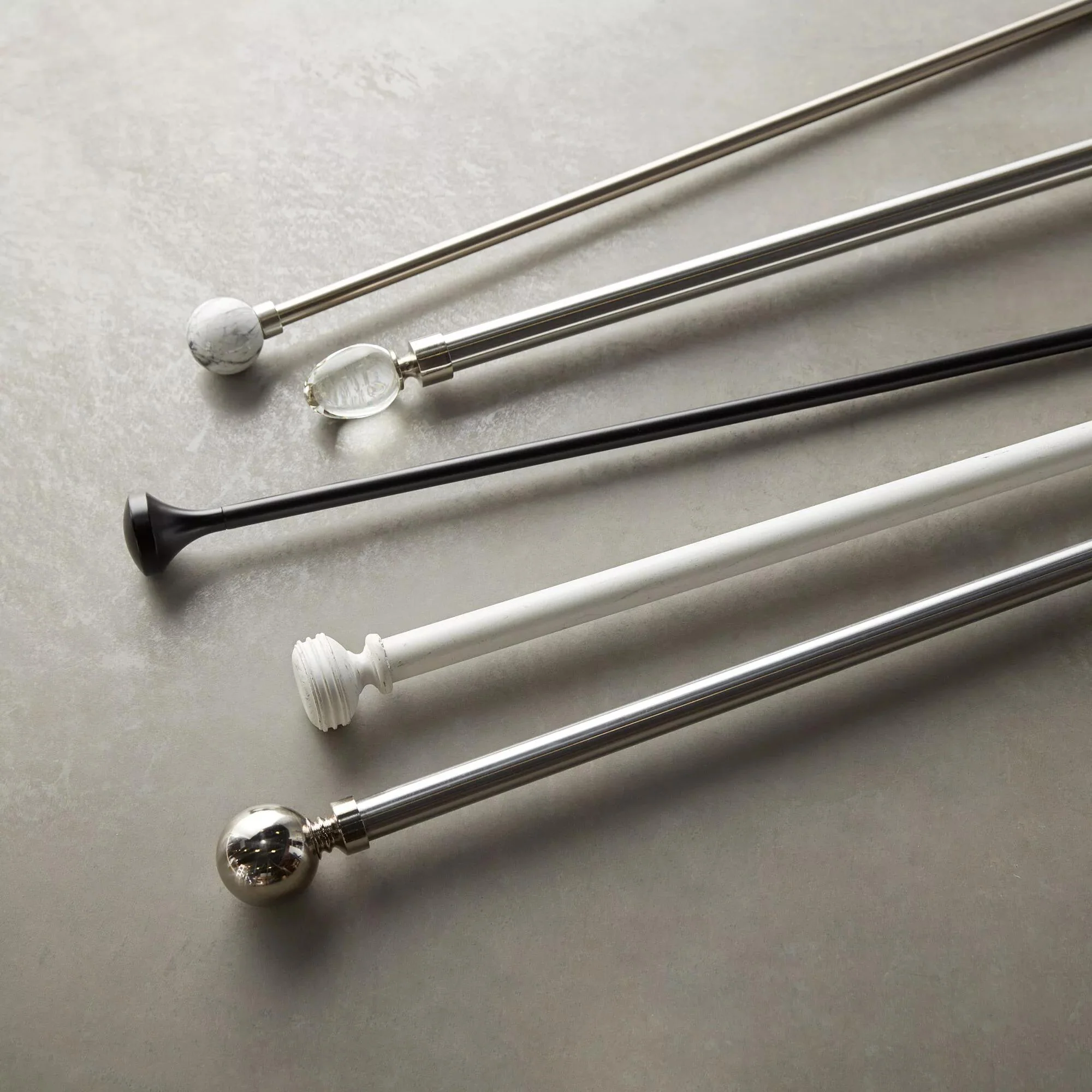 Vintage Finish Curtain Rod Set - Diameter 25/28 mm - Image 4