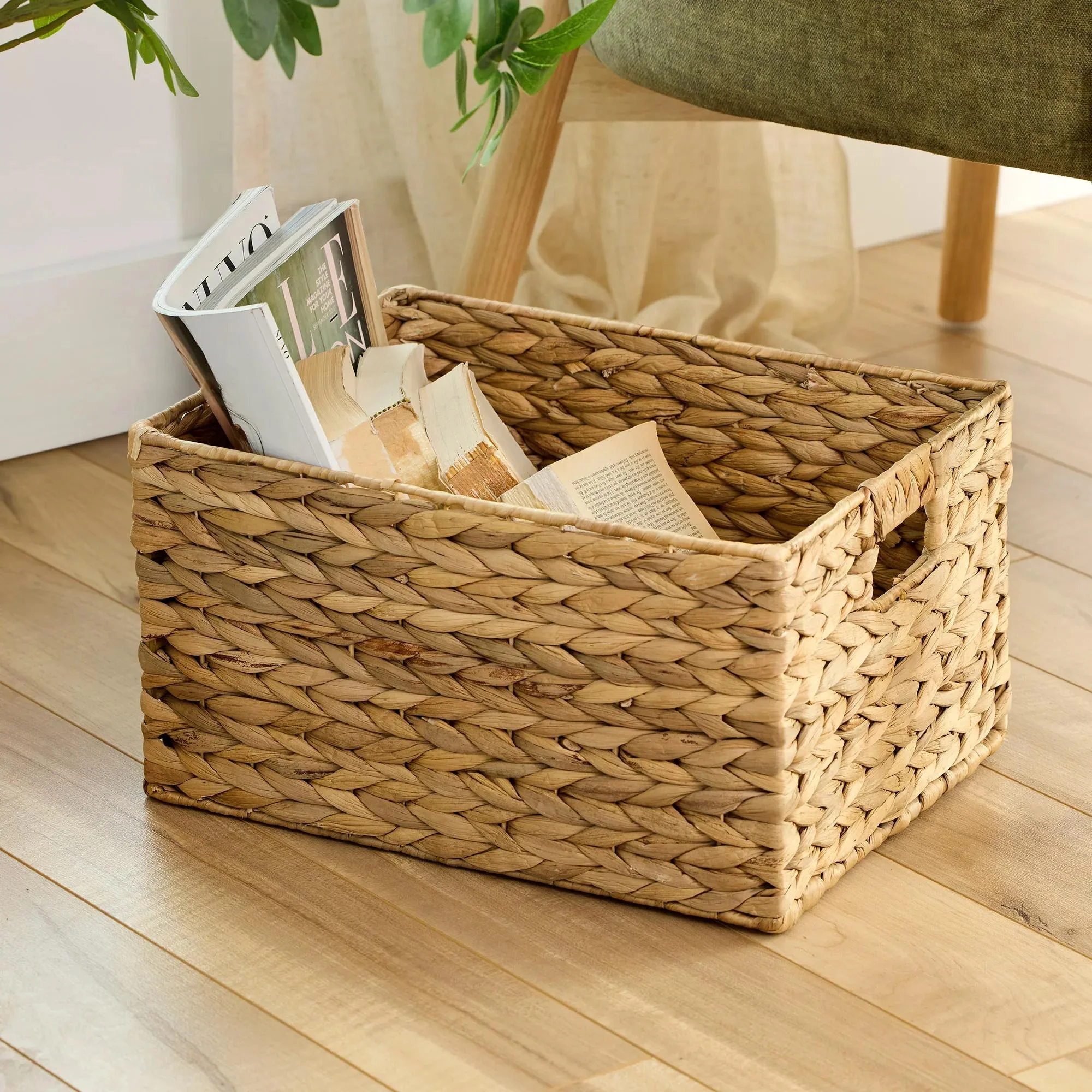 Water Hyacinth Basket - Image 7
