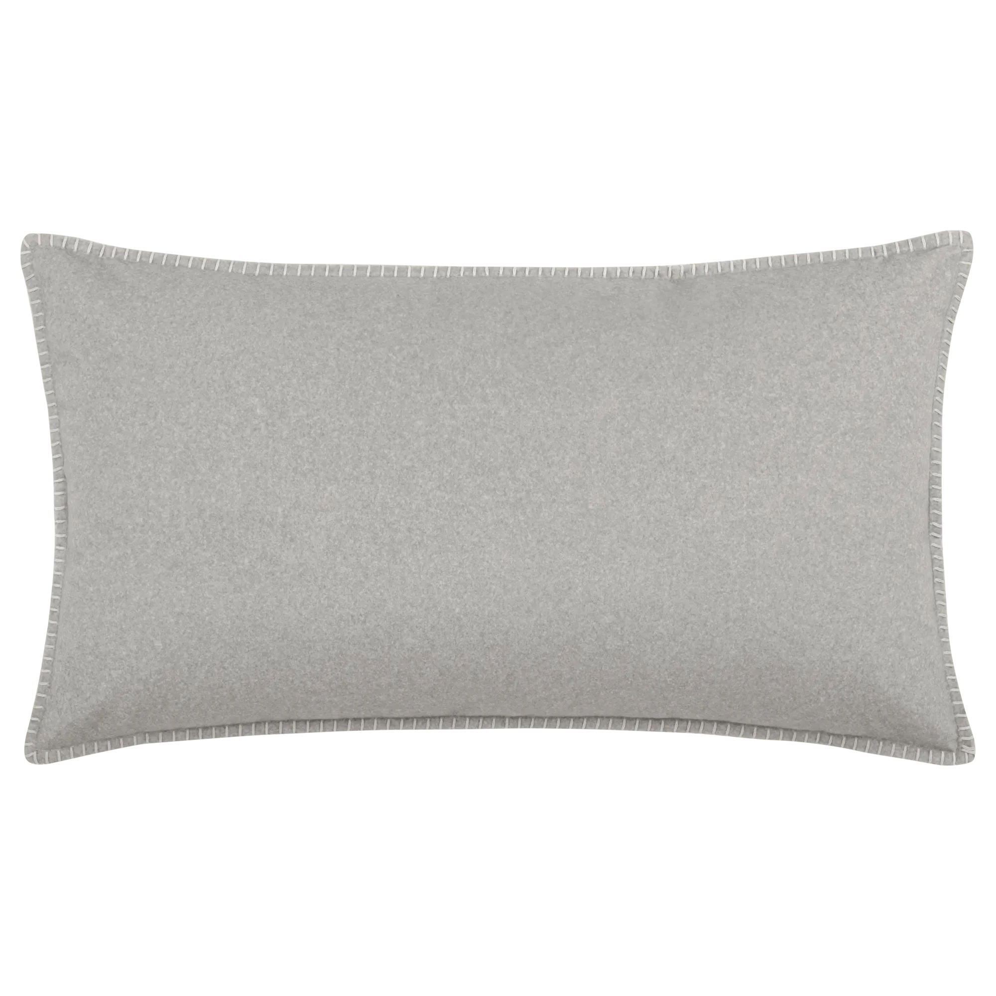 Grey Waverly Decorative Lumbar Pillow