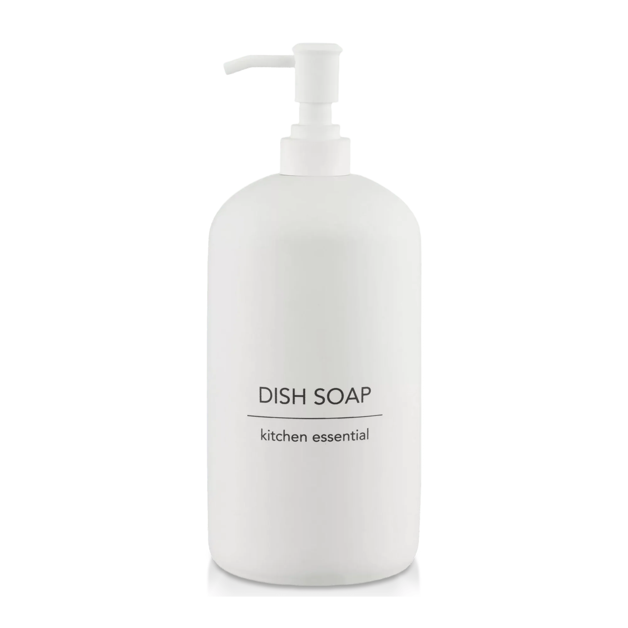 White Dish Soap Dispenser - Image 2