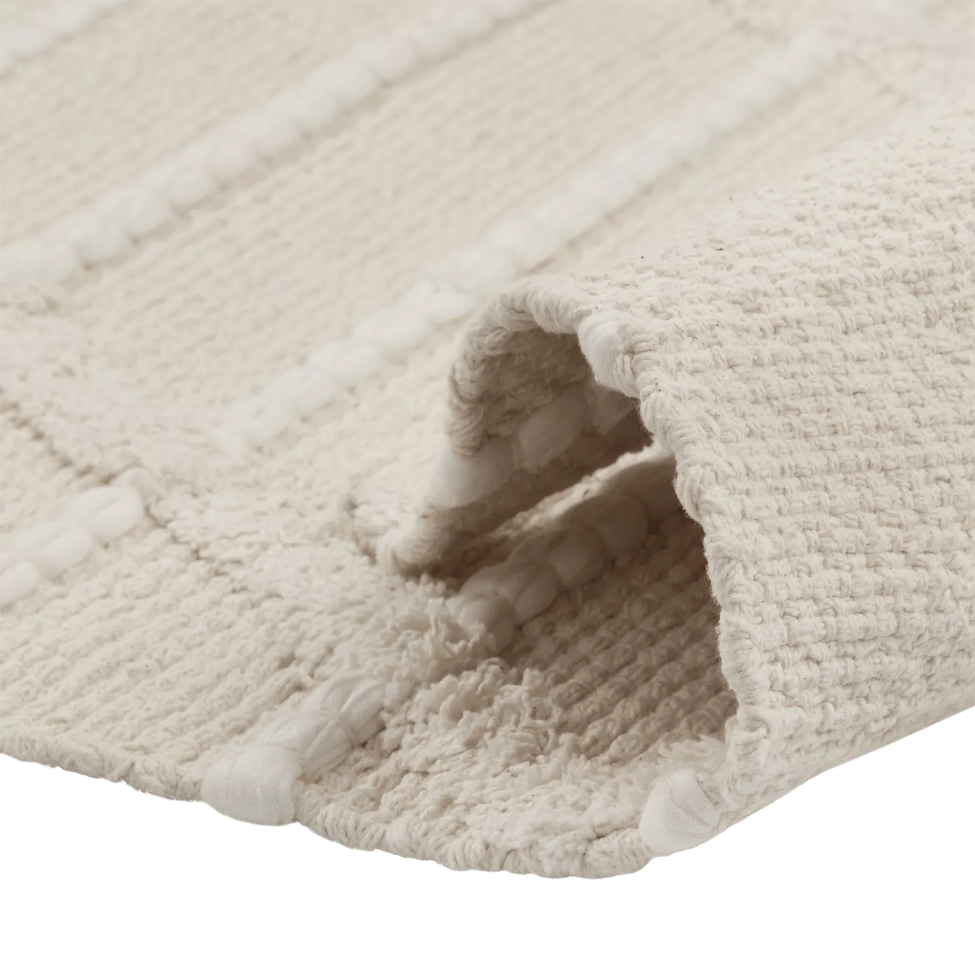 Off White Wiley Cotton Rug - Image 2
