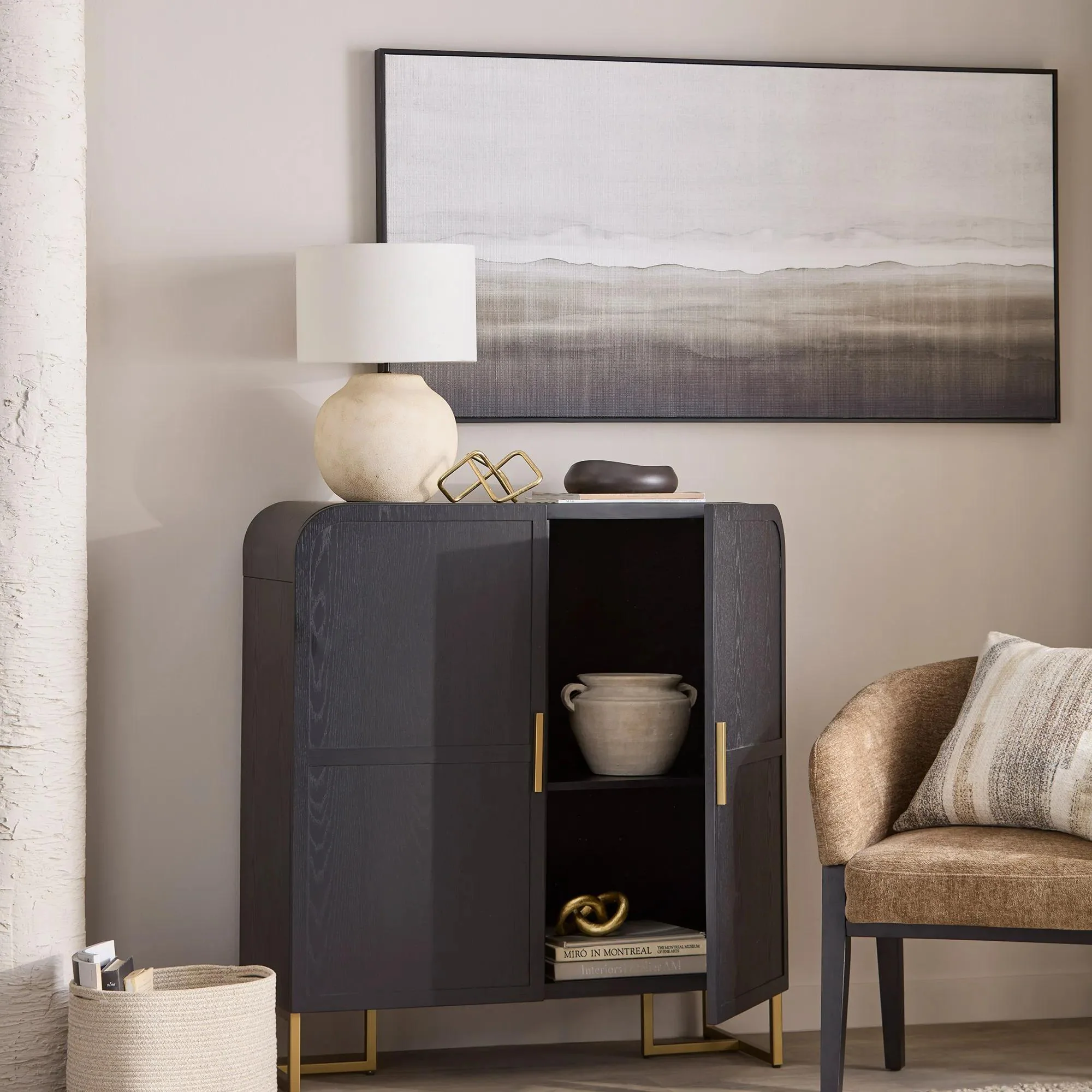 Wood and Gold Buffet - Image 6