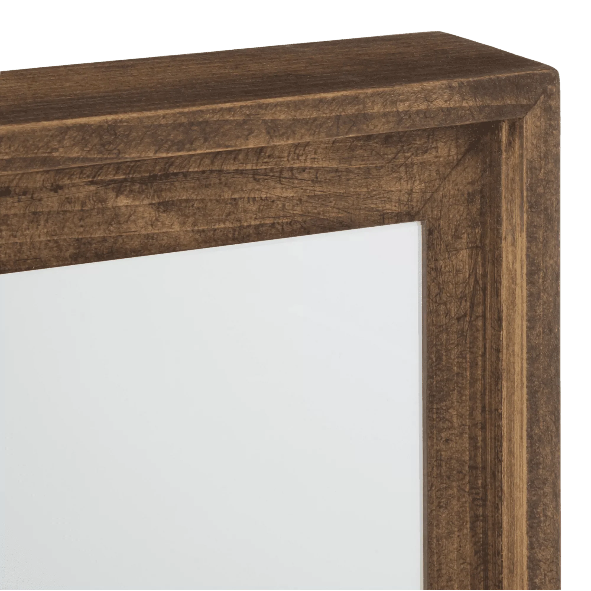 Wood Framed Mirror - Image 2