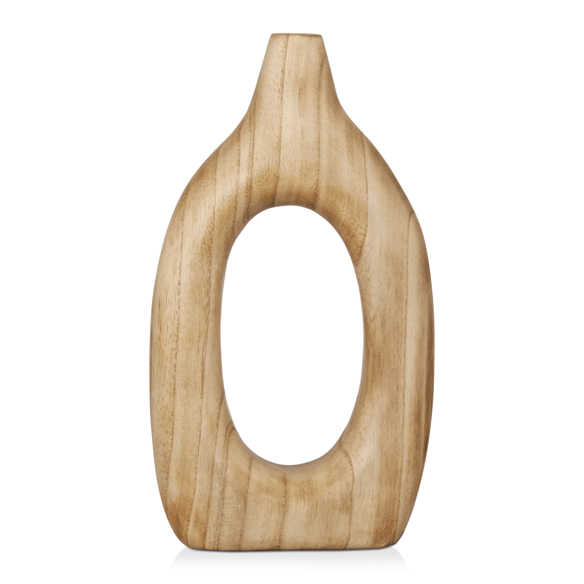 Wood Loop Vase - Image 2