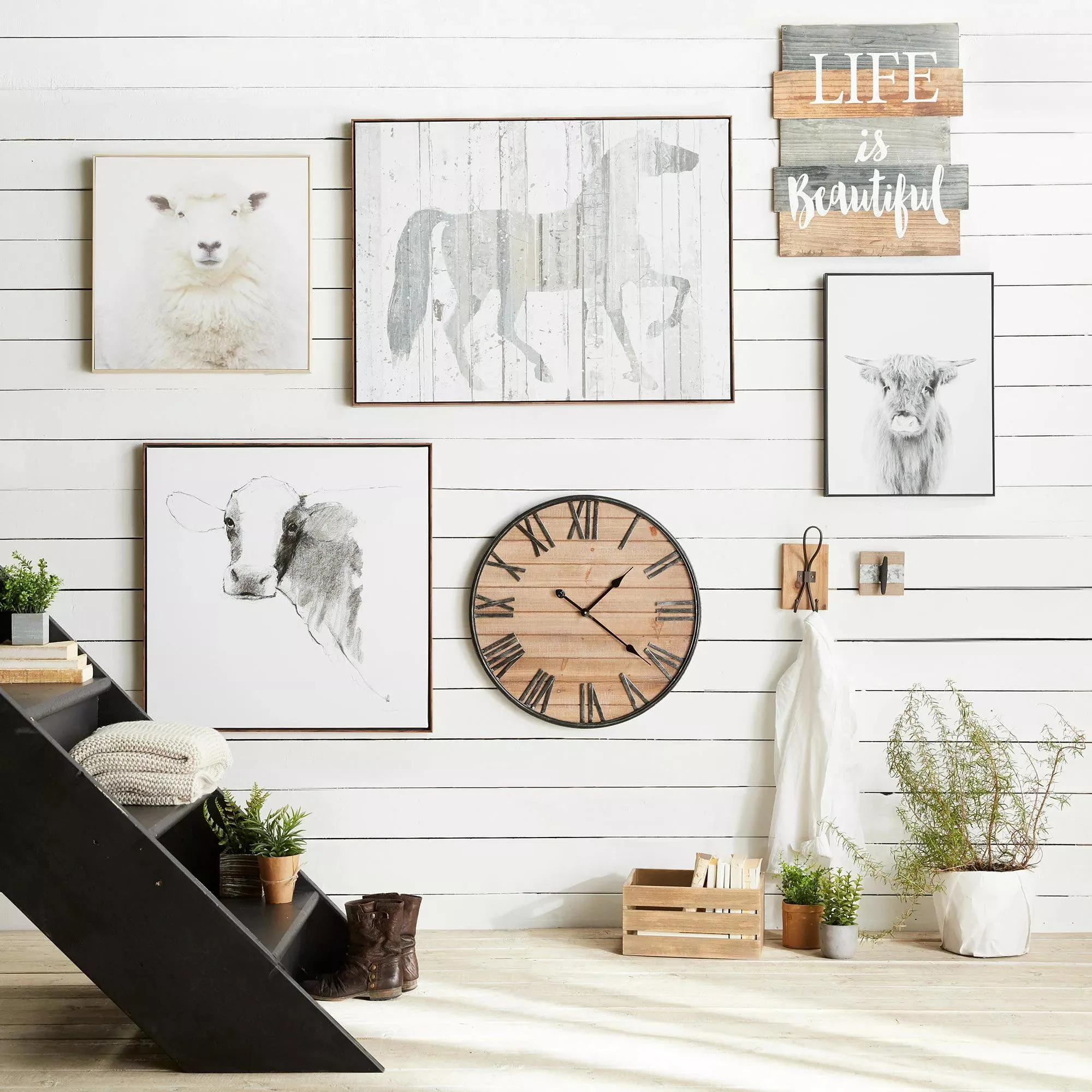 Wooden Wall Clock - Image 2